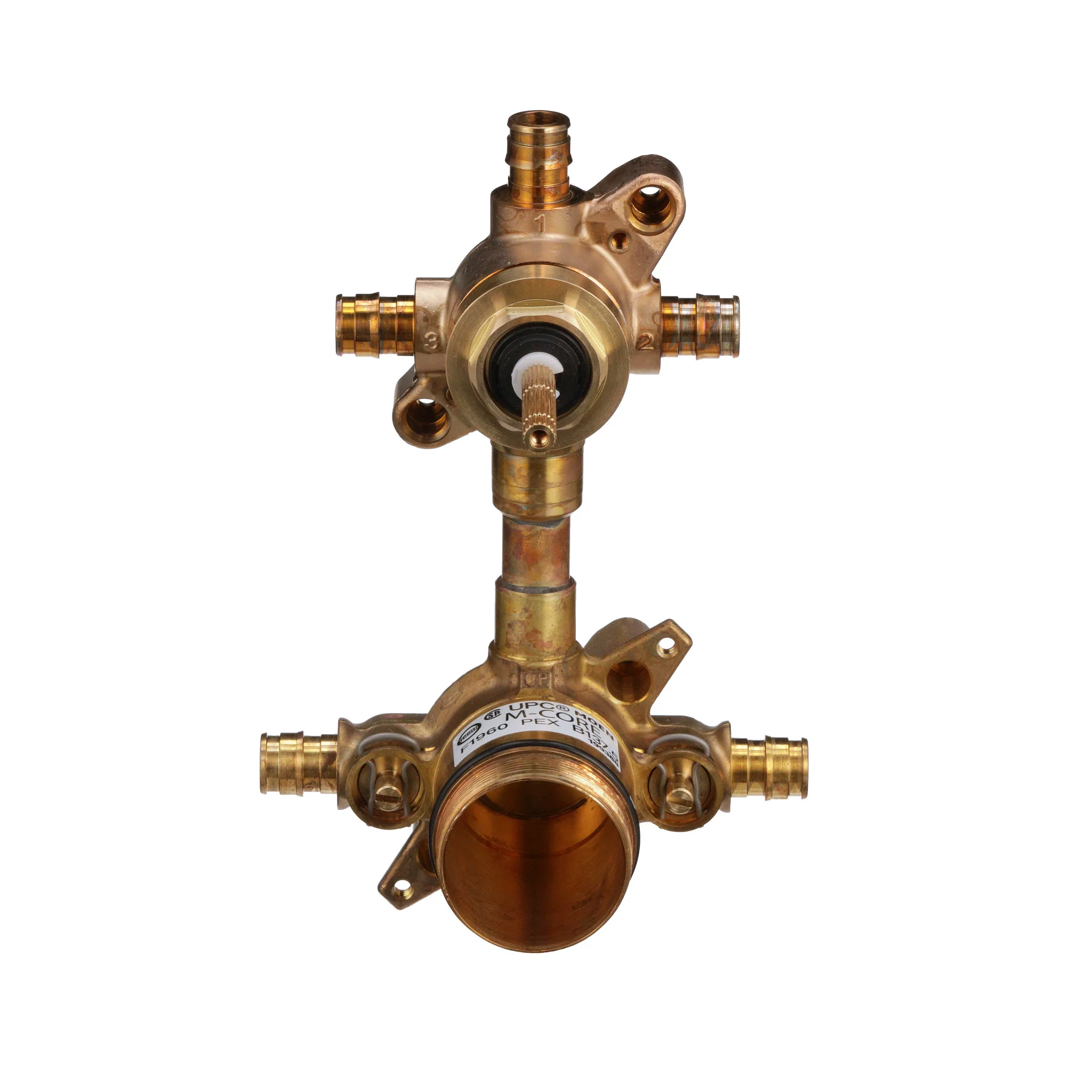 5965-M-CORE-Transfer-1-2-Cold-Expansion-Pex-Connection-Includes-Pressure-Balancing-Stops-Volume-Control-2.webp M-CORE Transfer 1/2" Cold Expansion Pex Connection Includes Pressure Balancing Stops Volume Control