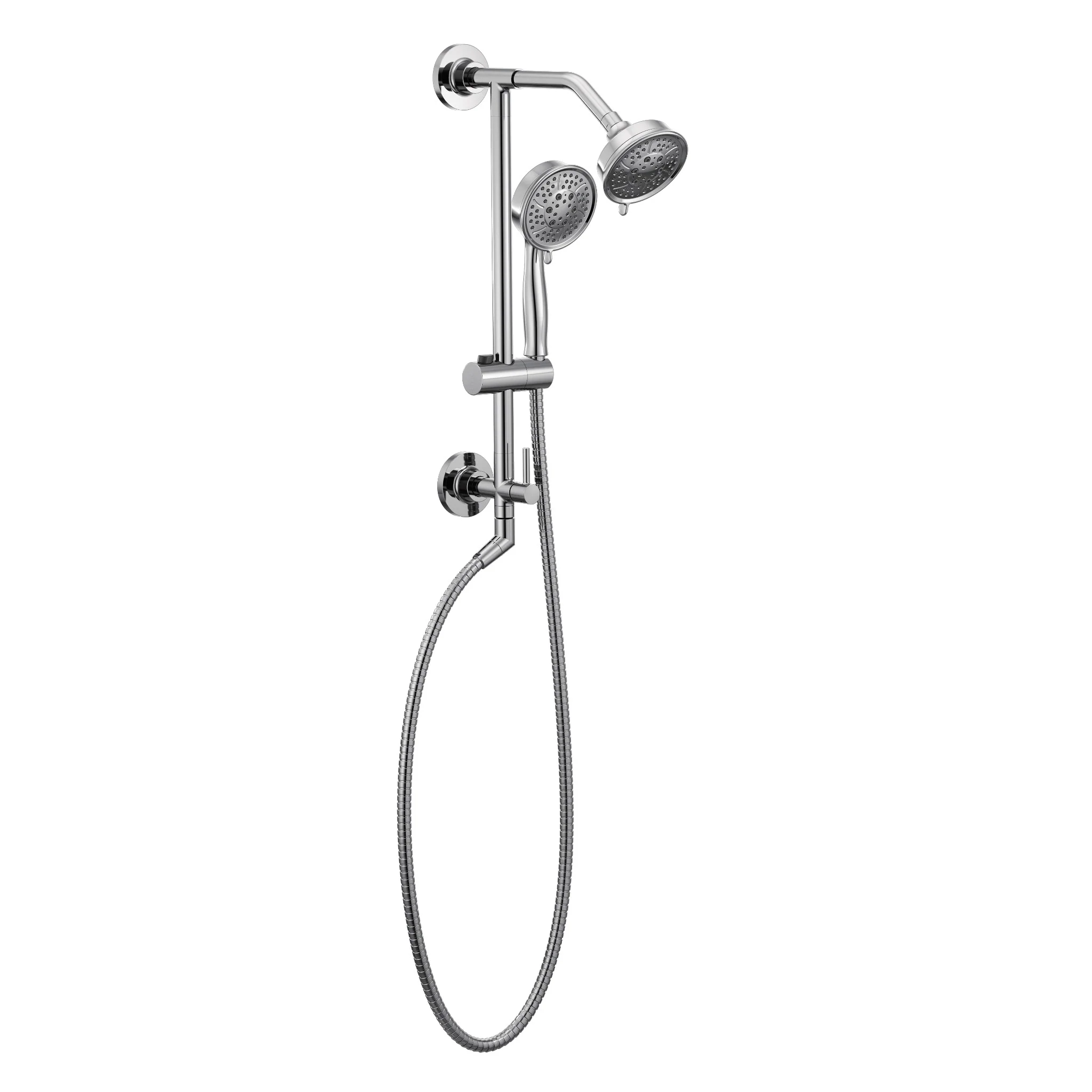 6021-Moen-Four-Function-4-3-8-Diameter-Spray-Head-Eco-Performance-Showerhead-5.webp Moen Four-Function 4 3/8" Diameter Spray Head Eco-Performance Showerhead
