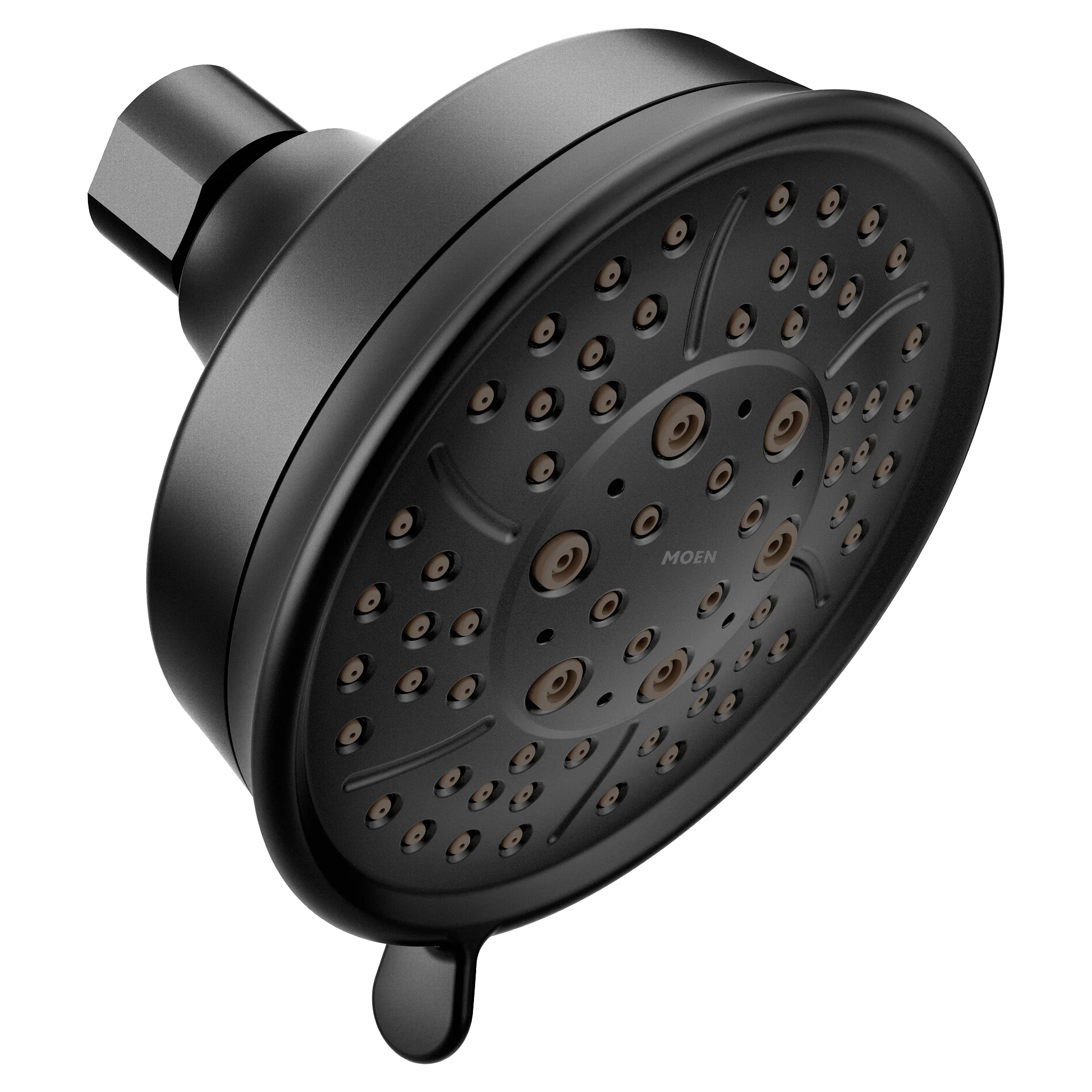 6021-Moen-Four-Function-4-3-8-Diameter-Spray-Head-Eco-Performance-Showerhead-8.webp Moen Four-Function 4 3/8" Diameter Spray Head Eco-Performance Showerhead