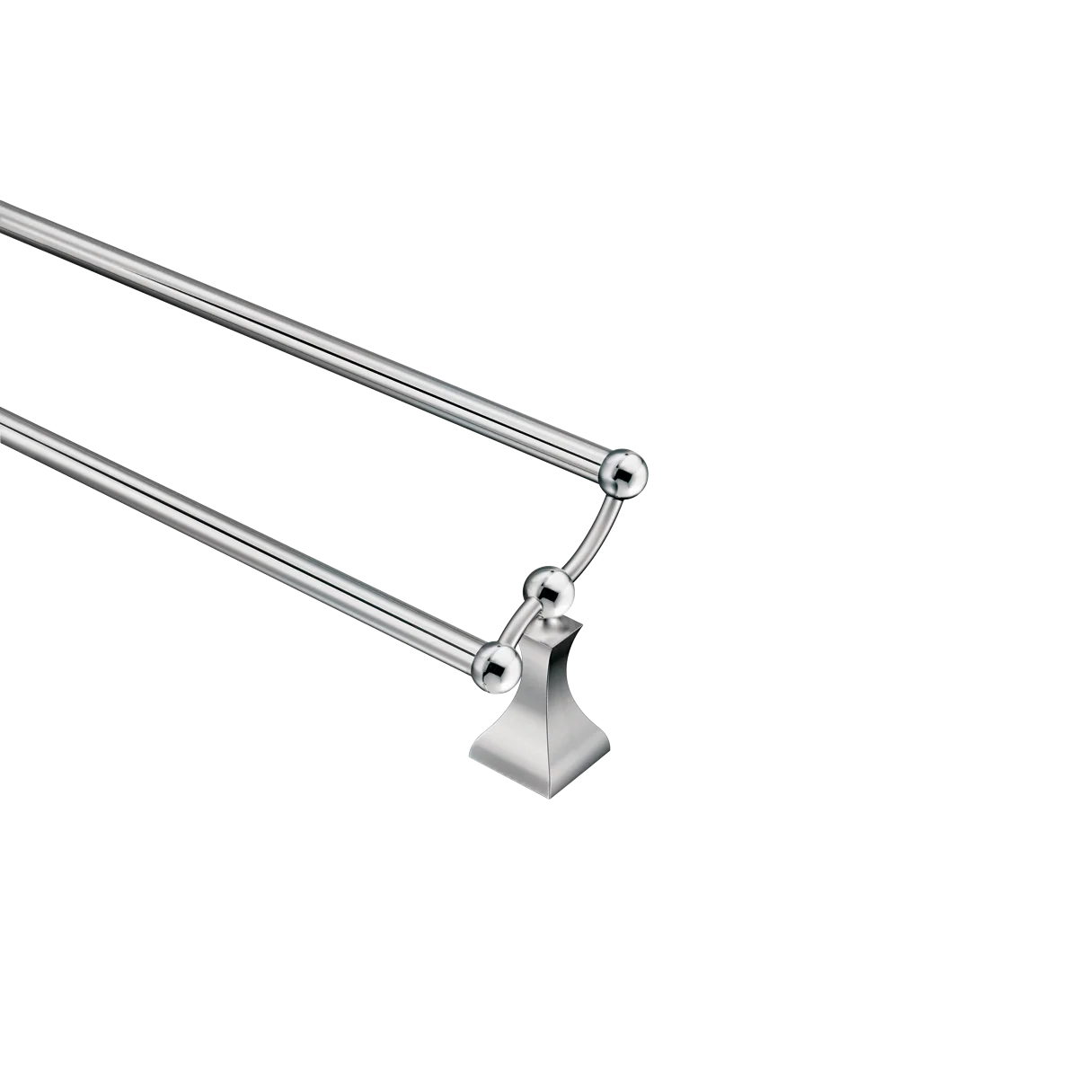 6133-Retreat-Chrome-24-Double-Towel-Bar-1.webp Retreat Chrome 24" Double Towel Bar