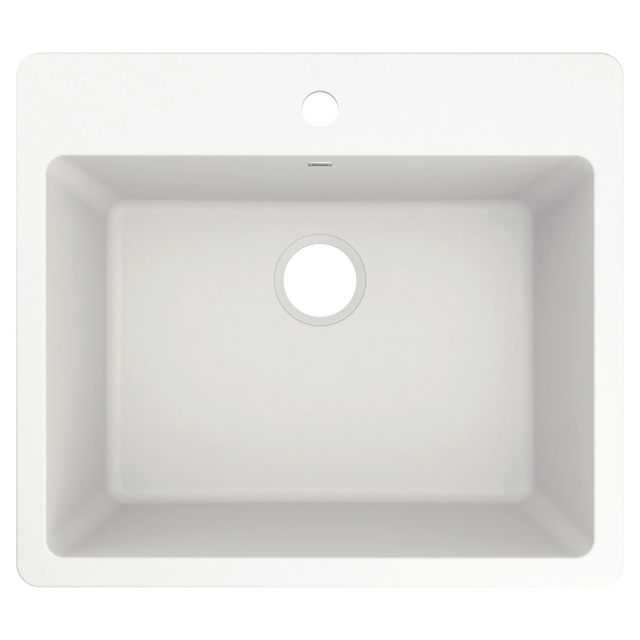 Host 25" Granite Dual Mount Single Bowl Sink