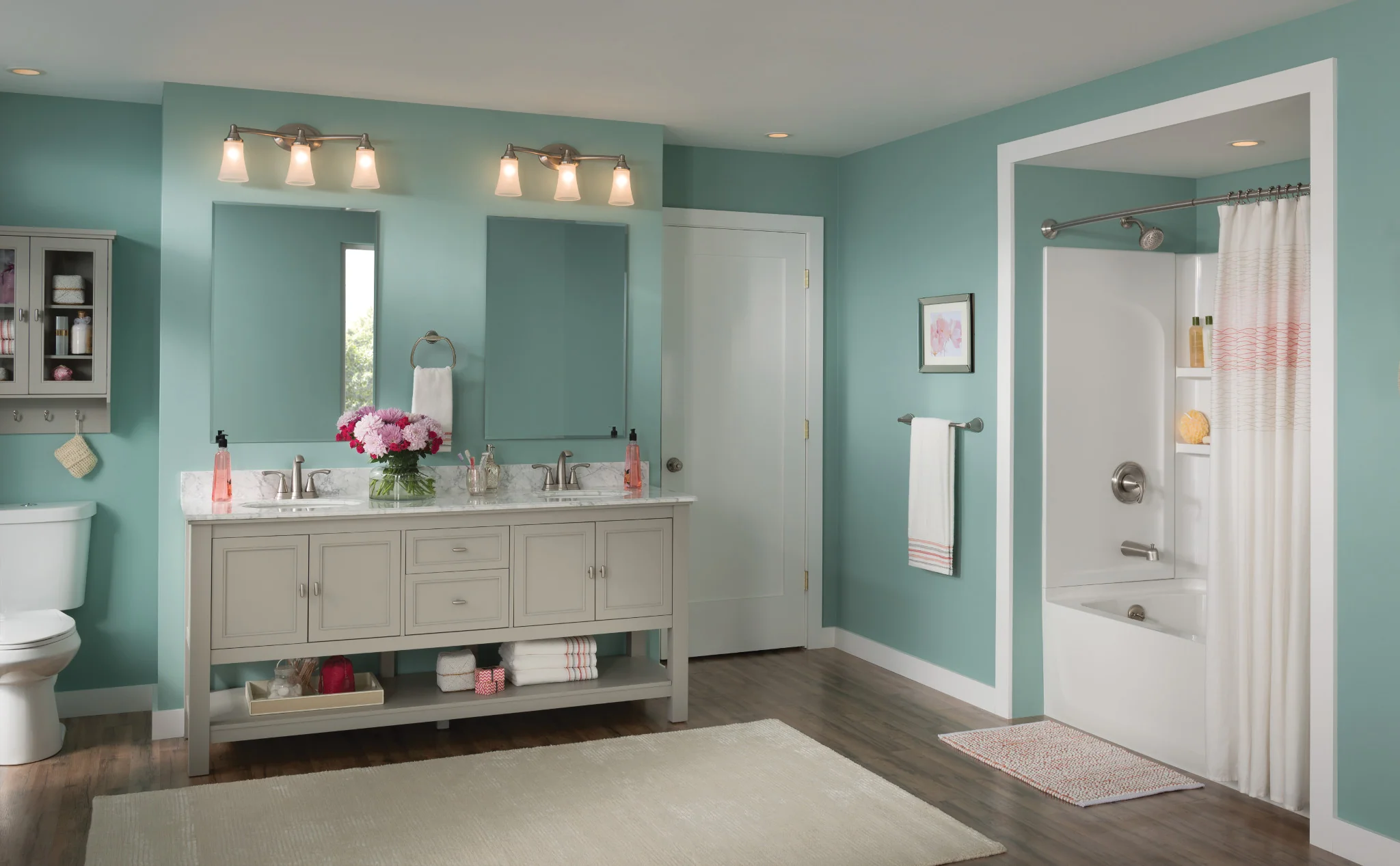 6344-Tiffin-Brushed-nickel-18-Towel-Bar-12.webp Tiffin Brushed nickel 18" Towel Bar