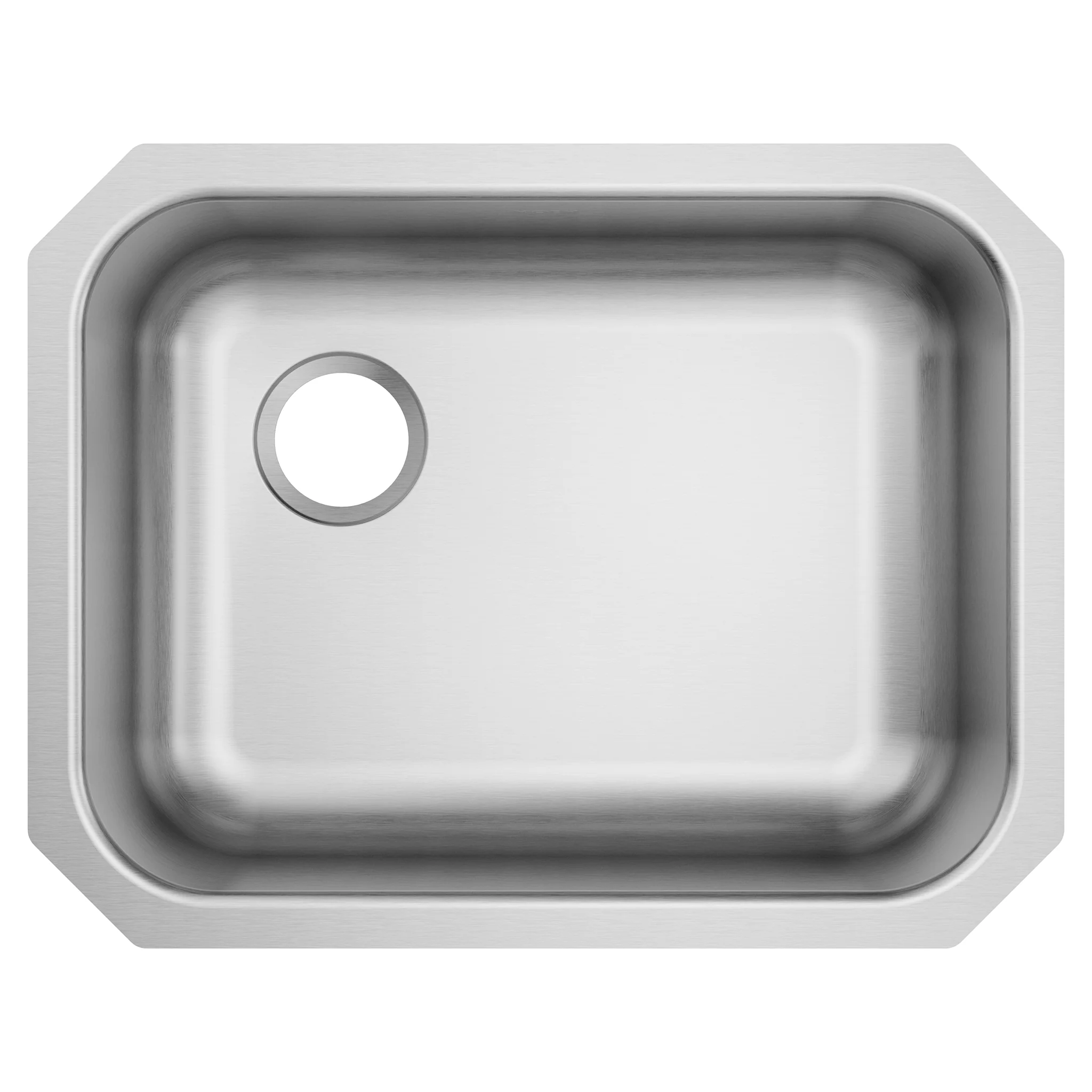 1800 Series 23-1/2" x 18-1/4" stainless steel 18 gauge single bowl sink