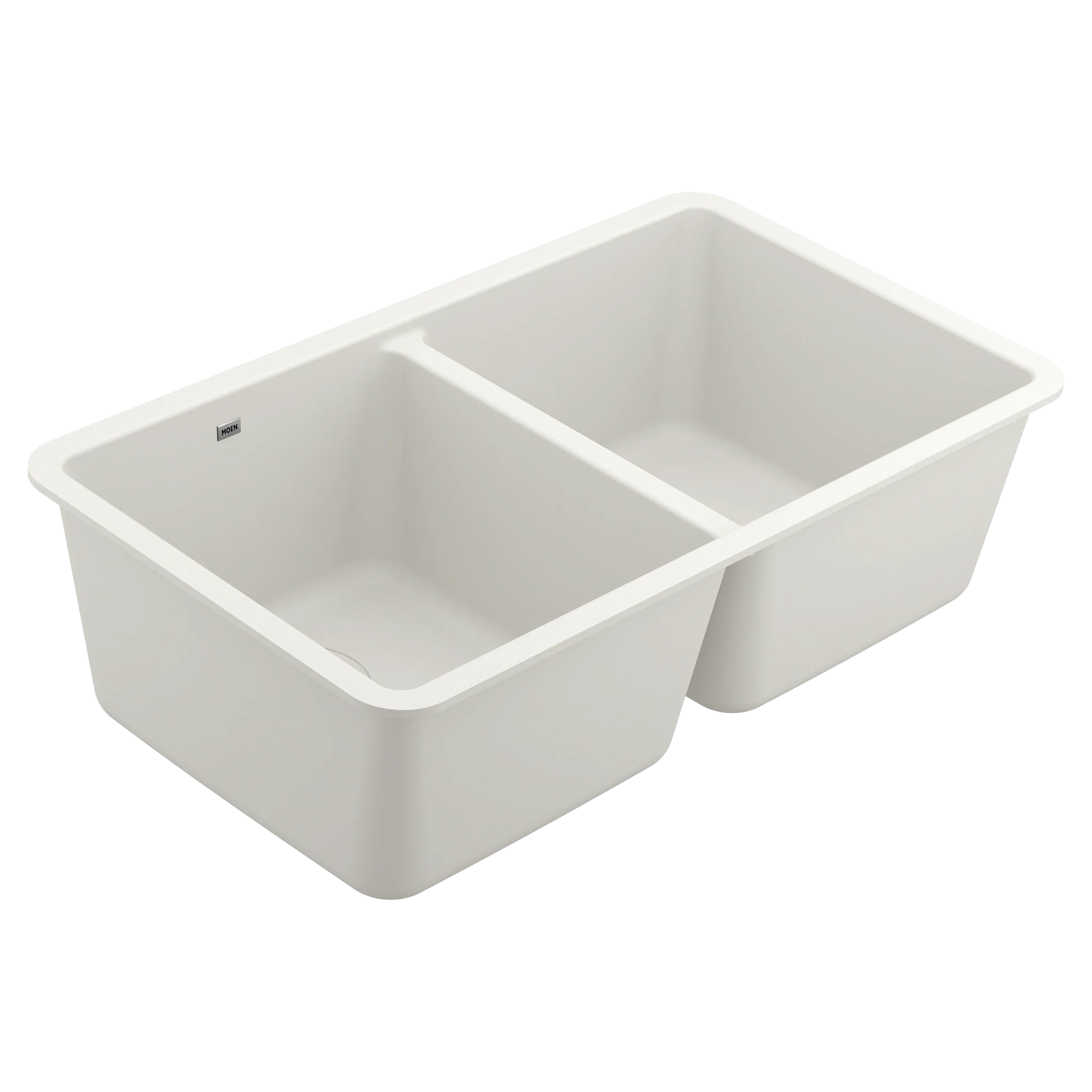 Host 33" Granite Undermount Double Bowl Sink