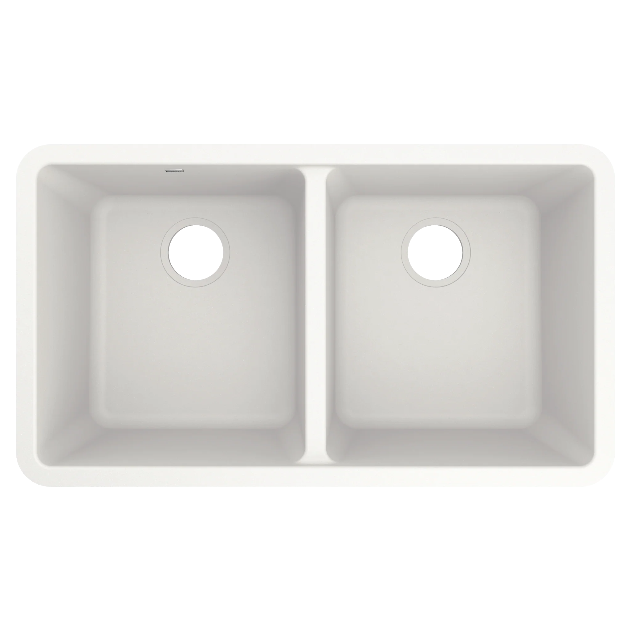 Host 33" Granite Undermount Double Bowl Sink