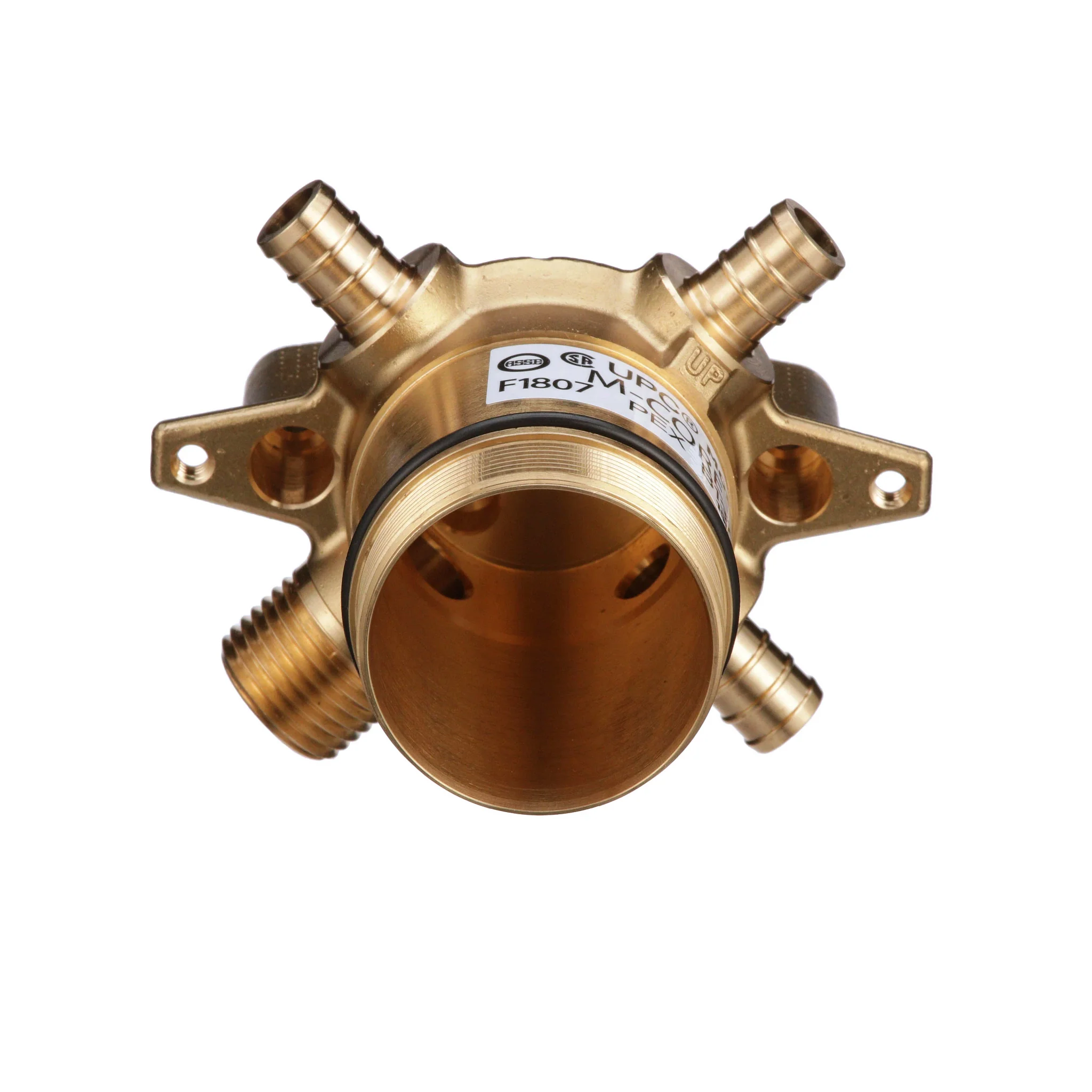 M-CORE 4 Port 1/2" Cold Expansion Pex Connection Includes Stops