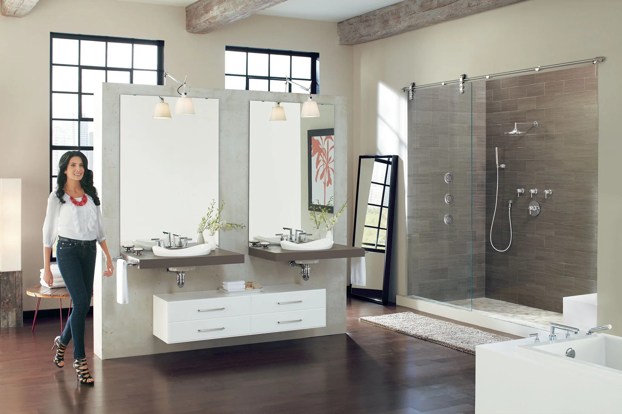 6955-Arris-Chrome-Two-Handle-Roman-Tub-Faucet-3.webp Arris Chrome Two-Handle Roman Tub Faucet
