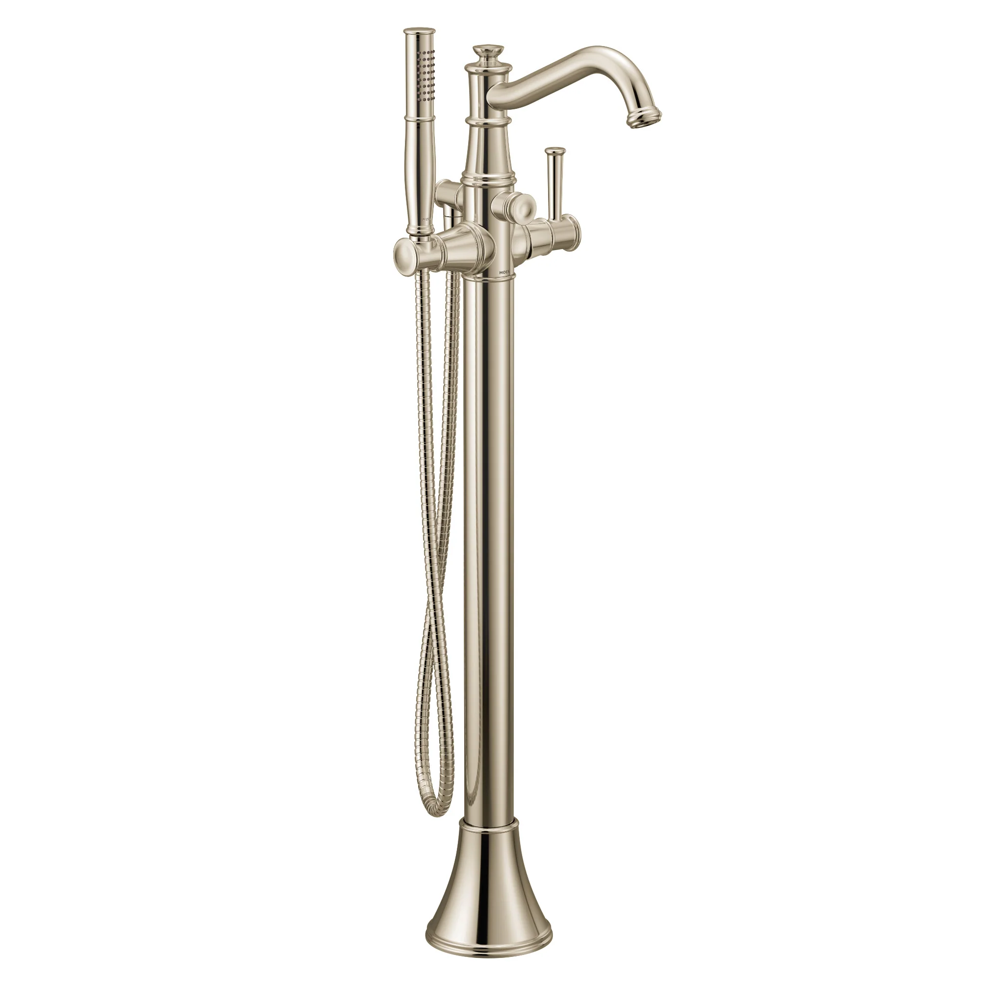 7027-Belfield-Chrome-one-handle-tub-filler-includes-hand-shower-12.webp Belfield Chrome one-handle tub filler includes hand shower