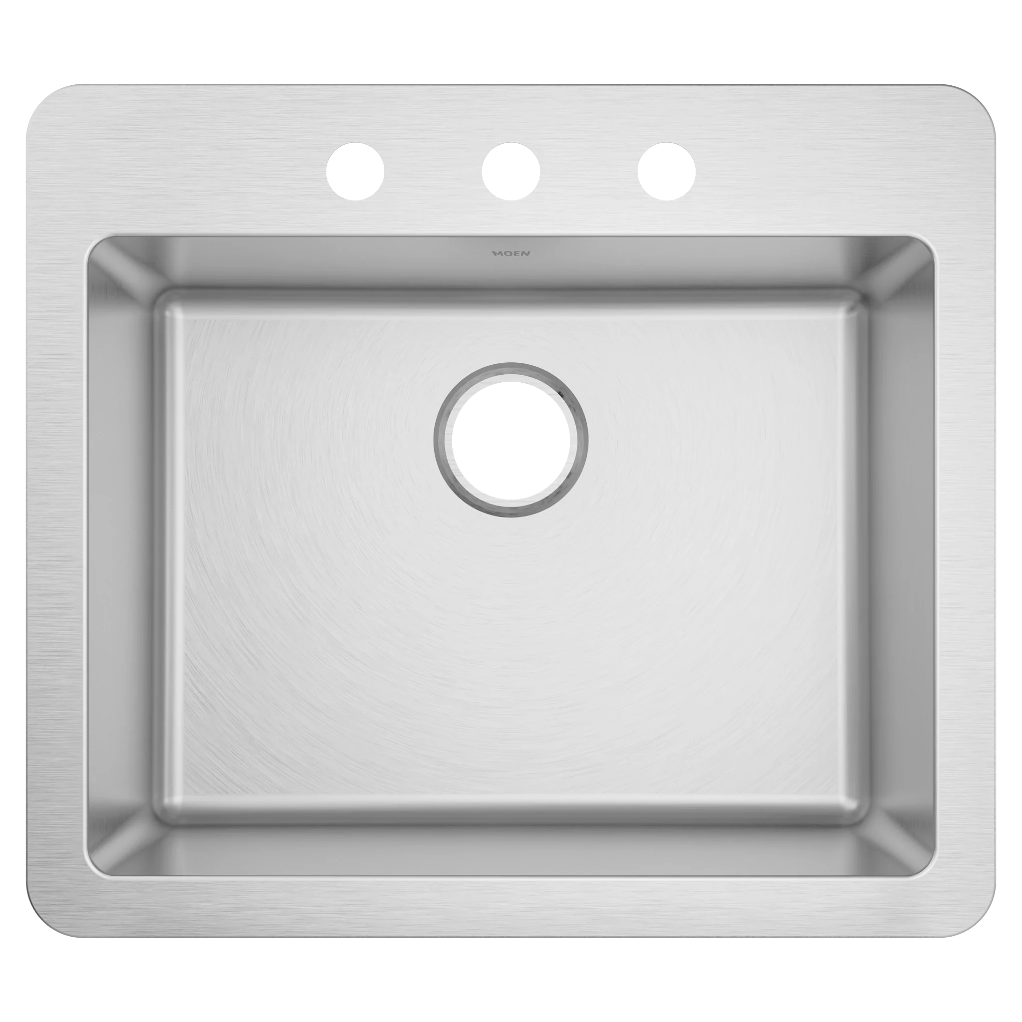 Prep 25" Stainless Steel Drop-in Single Bowl Sink