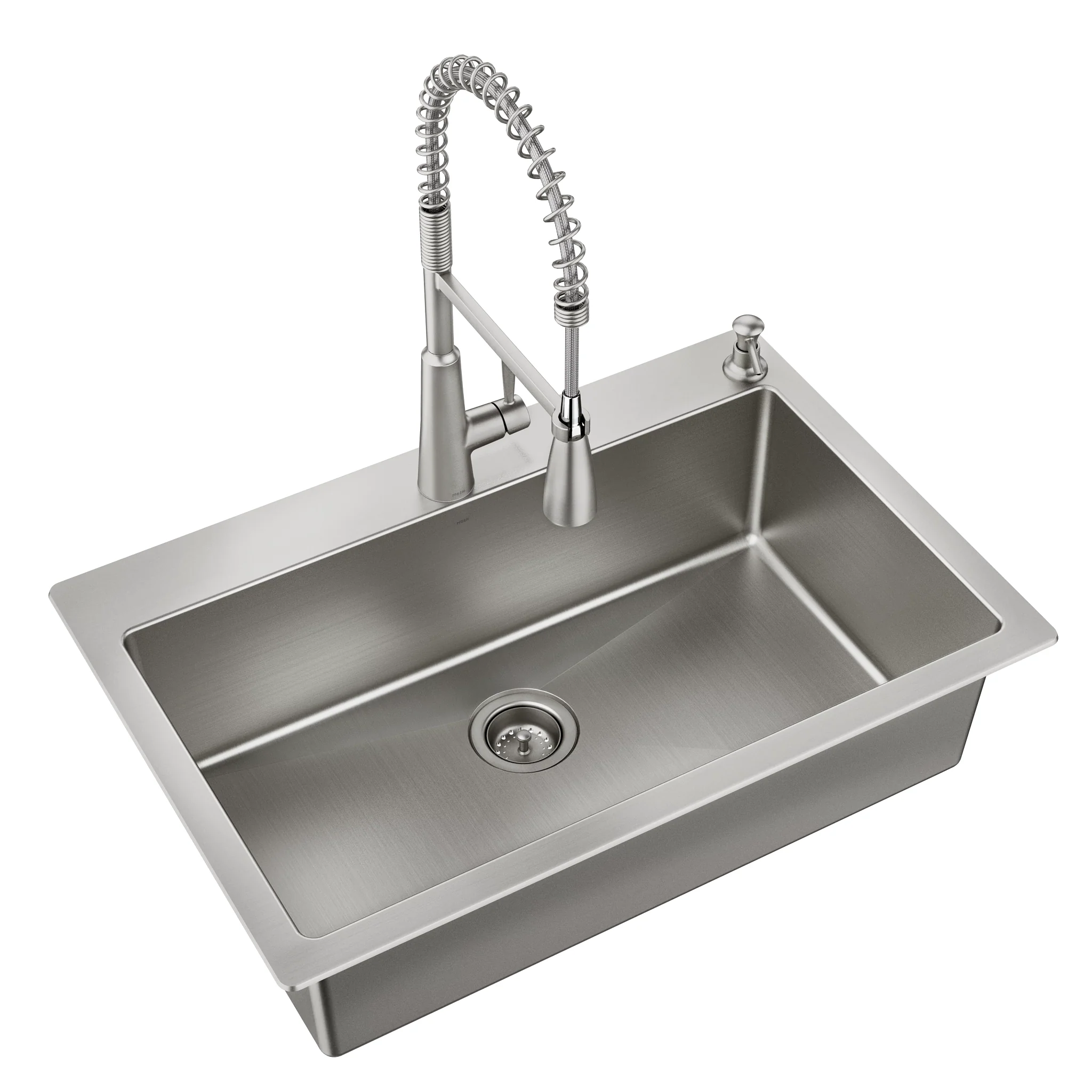 7041-33-x-22-Stainless-Steel-18-Gauge-Single-Bowl-Dualmount-Sink-and-Faucet-Combination-11.webp 33" x 22" Stainless Steel 18 Gauge Single Bowl Dualmount Sink and Faucet Combination