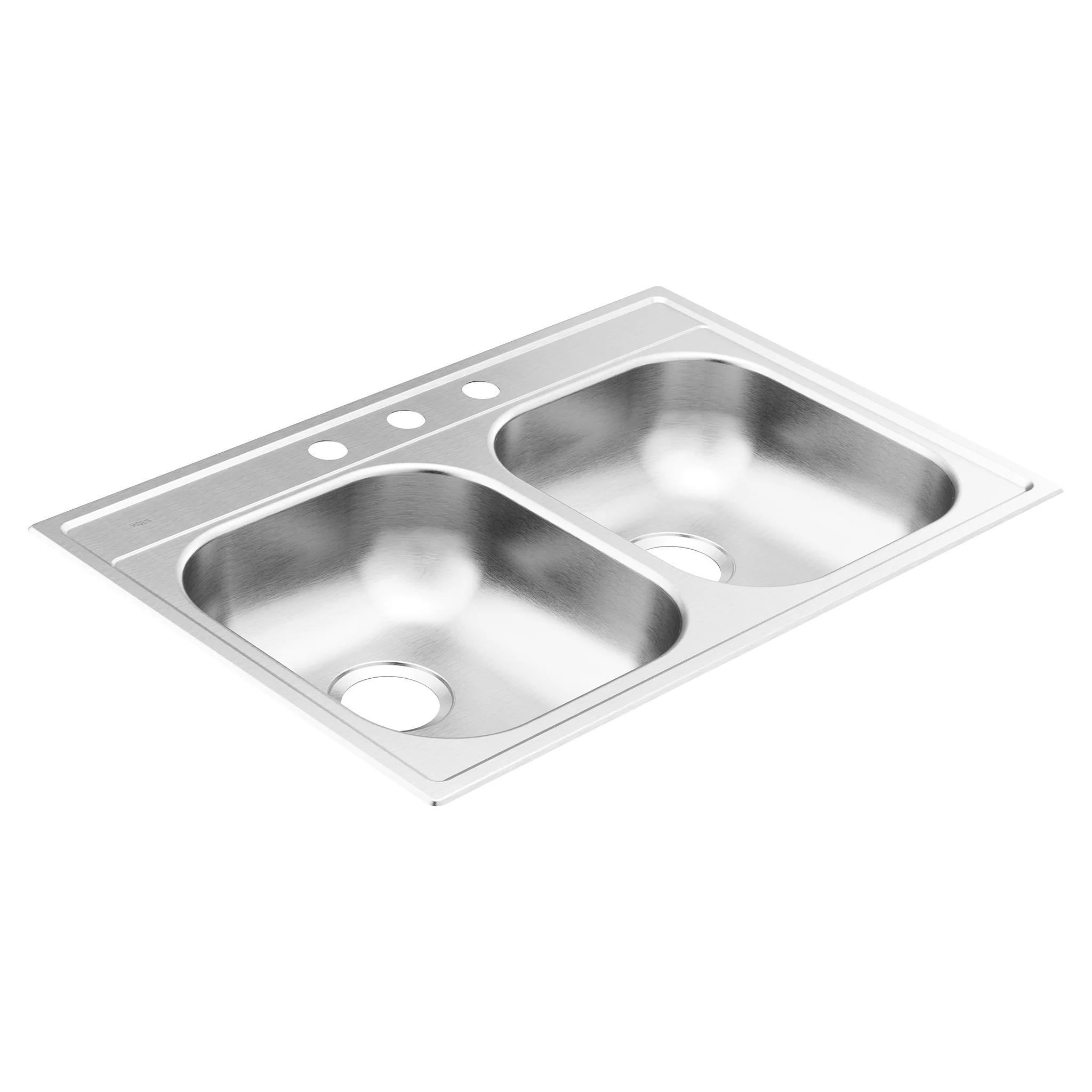 7136-2000-Series-33-x-22-Stainless-Steel-20-Gauge-Double-Bowl-Drop-In-Sink-3.webp 2000 Series 33" x 22" Stainless Steel 20 Gauge Double Bowl Drop In Sink