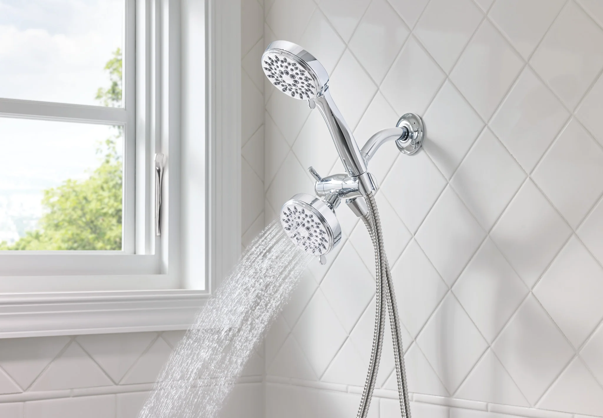 724-Ignite-Five-Function-3-3-4-Diameter-Standard-Spray-Head-With-Handheld-Shower-13.webp Ignite Five-Function 3 3/4" Diameter Standard Spray Head With Handheld Shower