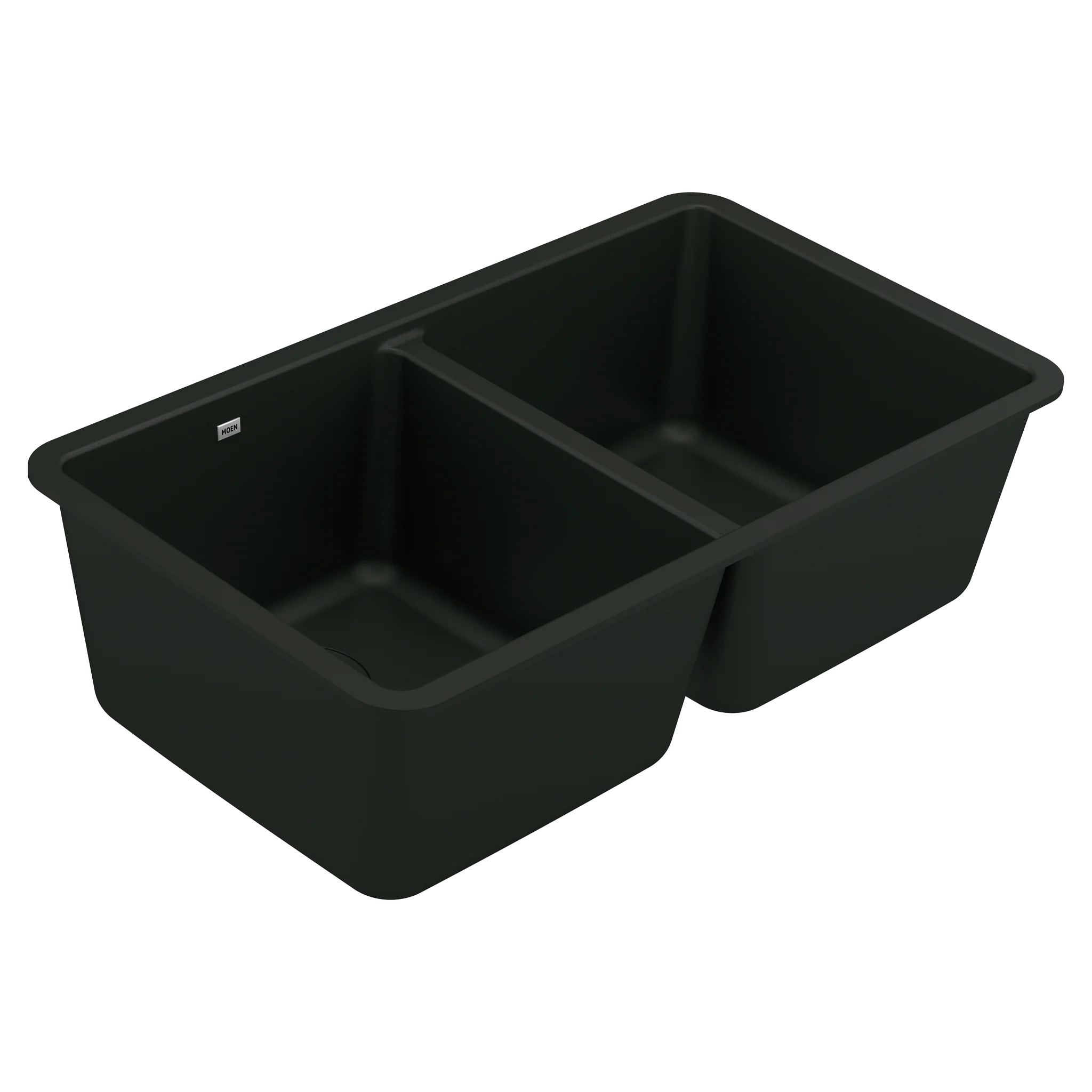 Host 33" Granite Undermount Double Bowl Sink