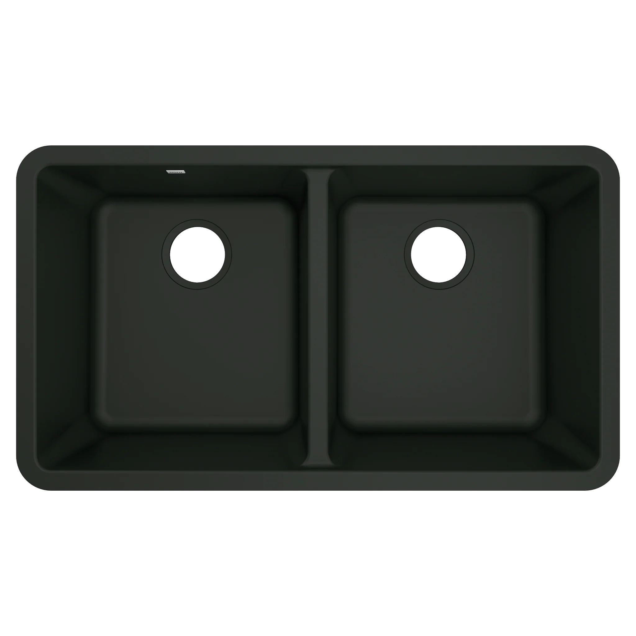 Host 33" Granite Undermount Double Bowl Sink