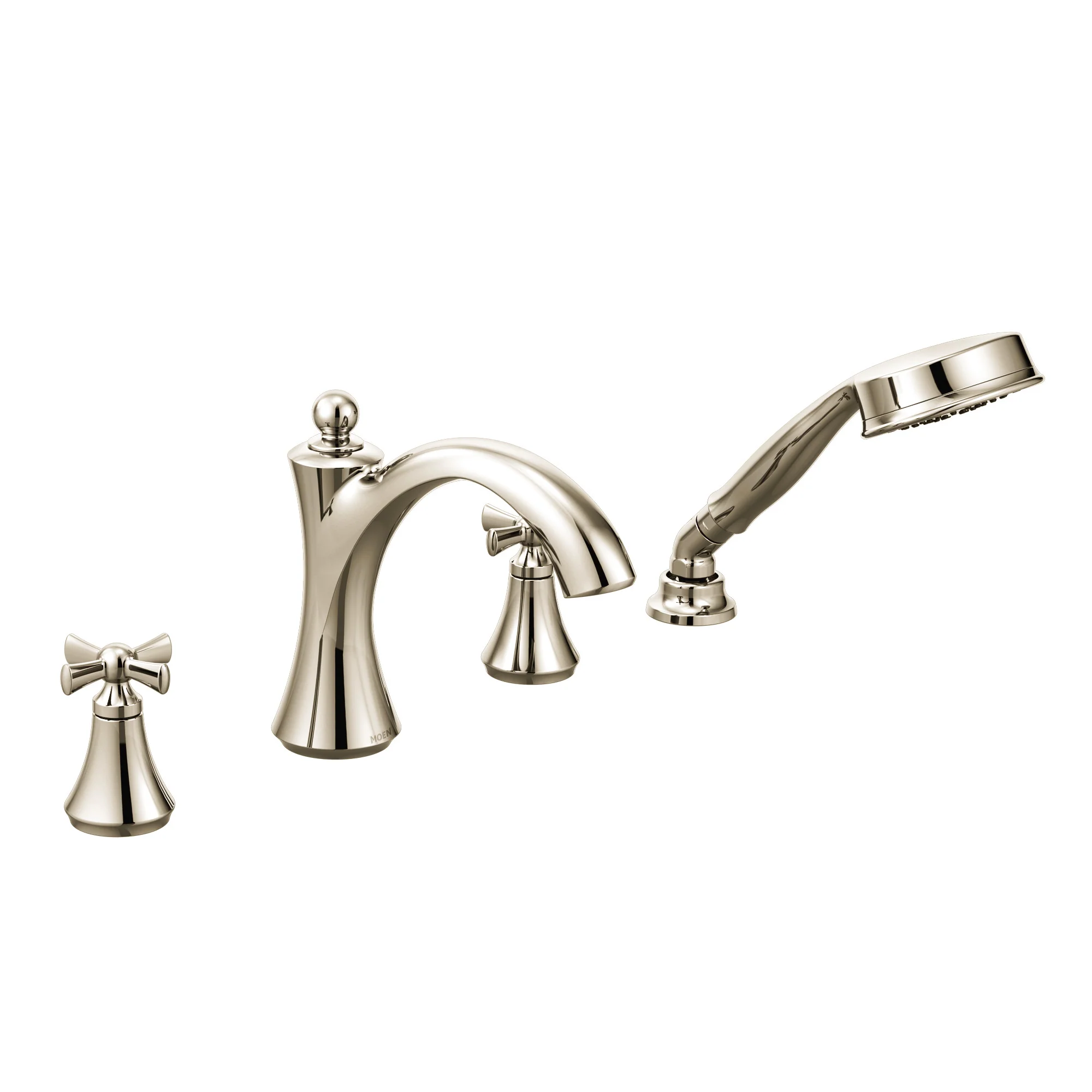 7682-Wynford-Chrome-Two-Handle-Diverter-Roman-Tub-Faucet-including-Handheld-Shower-7.webp Wynford Chrome Two-Handle Diverter Roman Tub Faucet including Handheld Shower