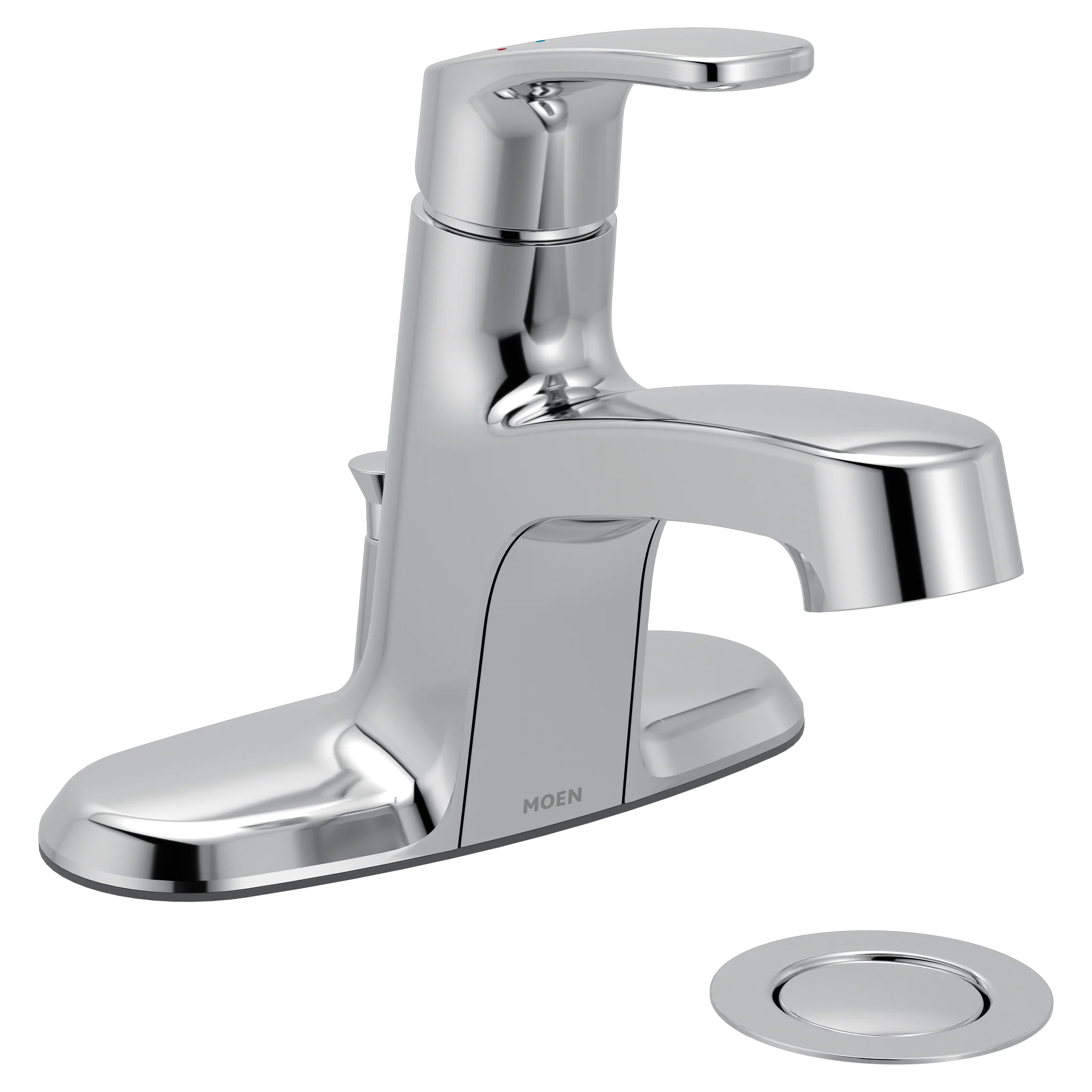 7747-Chateau-Chrome-one-handle-low-arc-bathroom-faucet-2.webp Chateau Chrome one-handle low arc bathroom faucet
