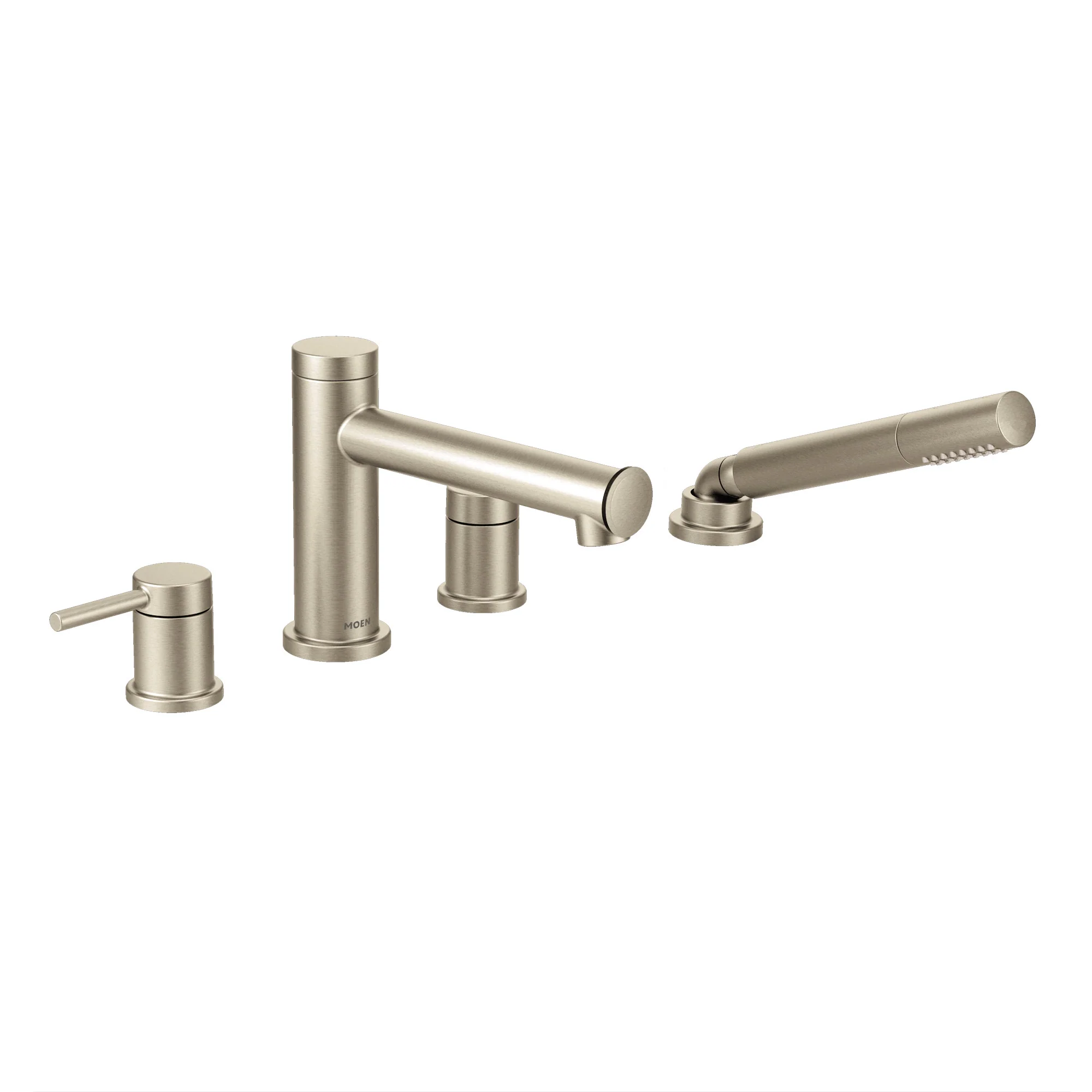 8083-Align-Chrome-Two-Handle-Diverter-Roman-Tub-Faucet-including-Handheld-Shower-5.webp Align Chrome Two-Handle Diverter Roman Tub Faucet including Handheld Shower