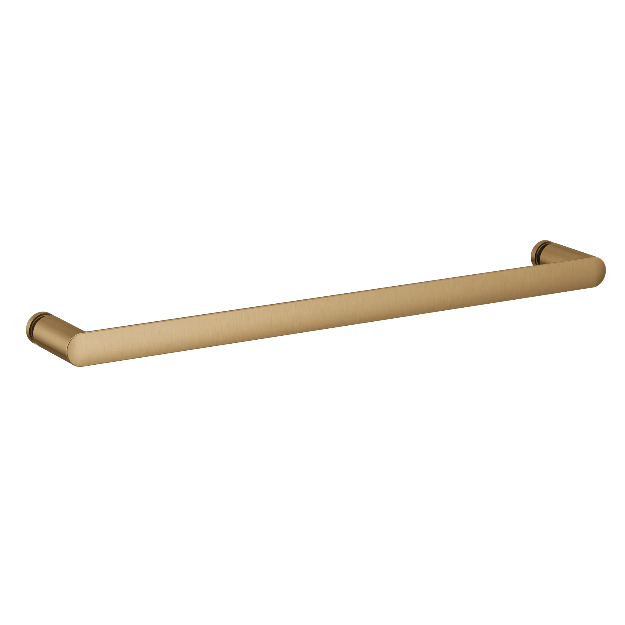 Contemporary Chrome 18" shower door towel bar