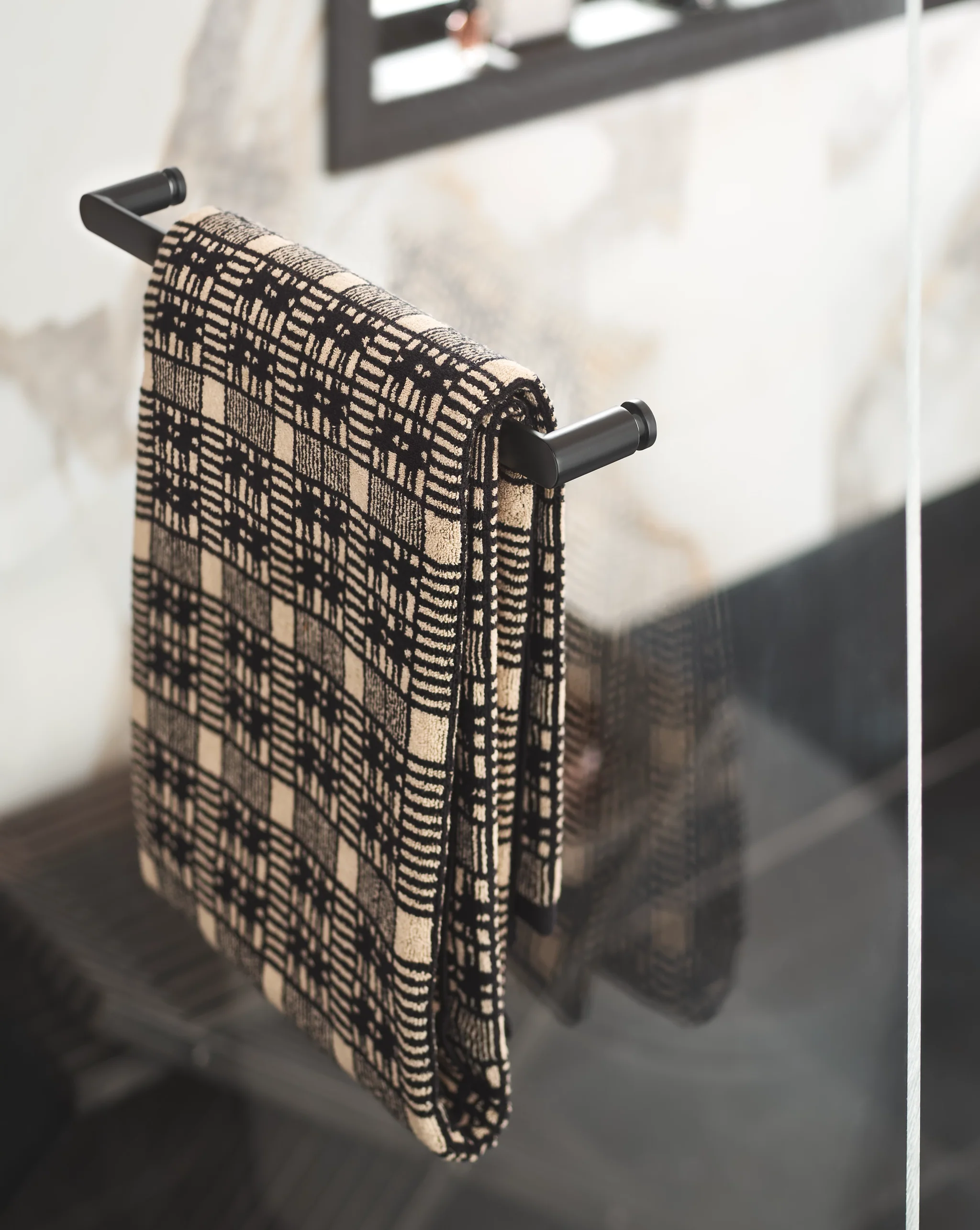 8567-Contemporary-Chrome-18-shower-door-towel-bar-12.webp Contemporary Chrome 18" shower door towel bar