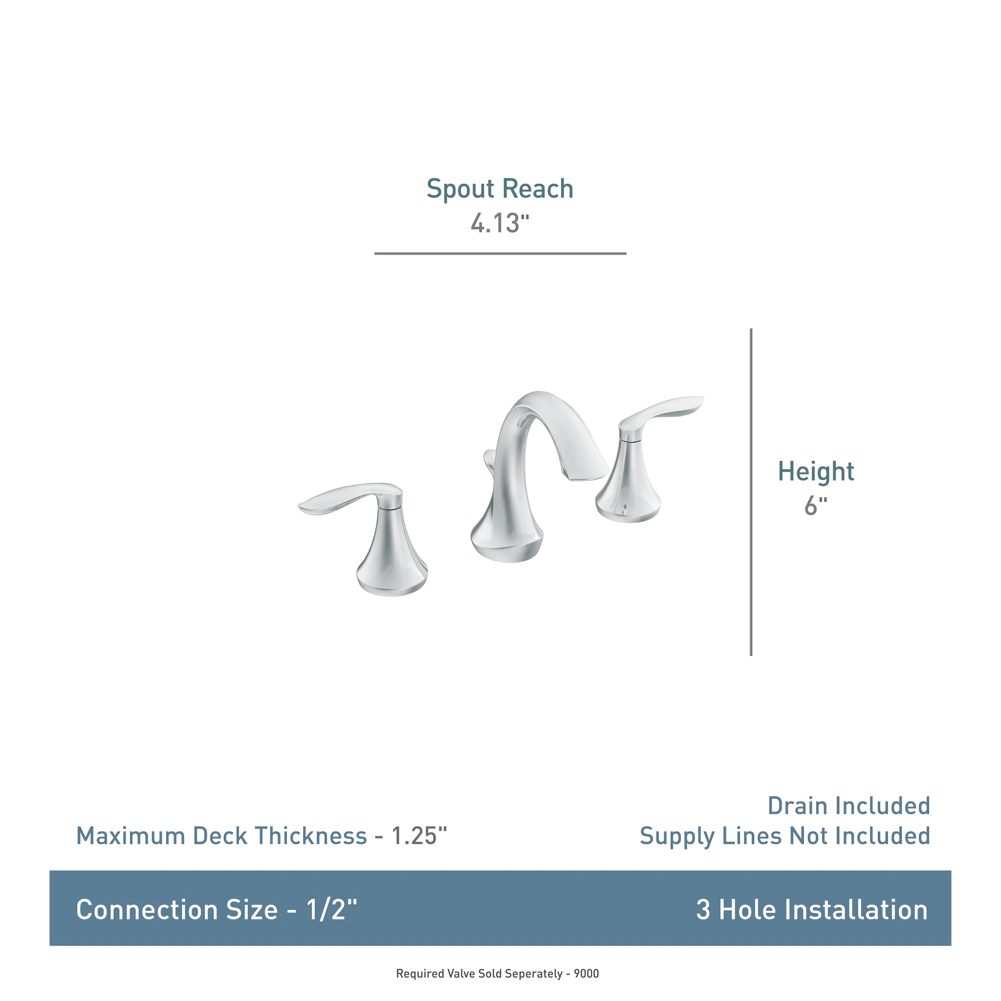 8620-Wynford-Chrome-two-handle-high-arc-bathroom-faucet-14.webp Wynford Chrome two-handle high arc bathroom faucet