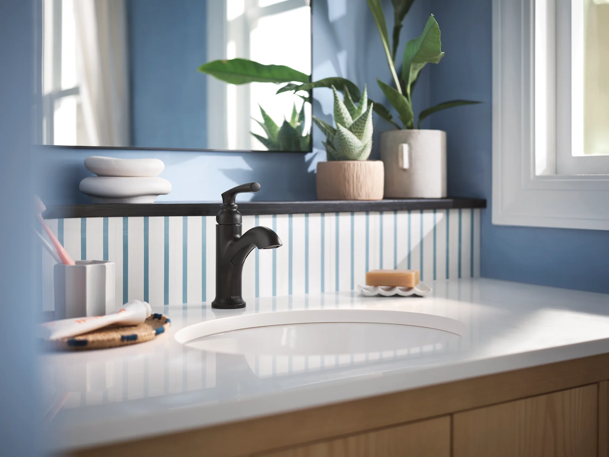 8624-Voss-Chrome-two-handle-high-arc-bathroom-faucet-9.webp Voss Chrome two-handle high arc bathroom faucet
