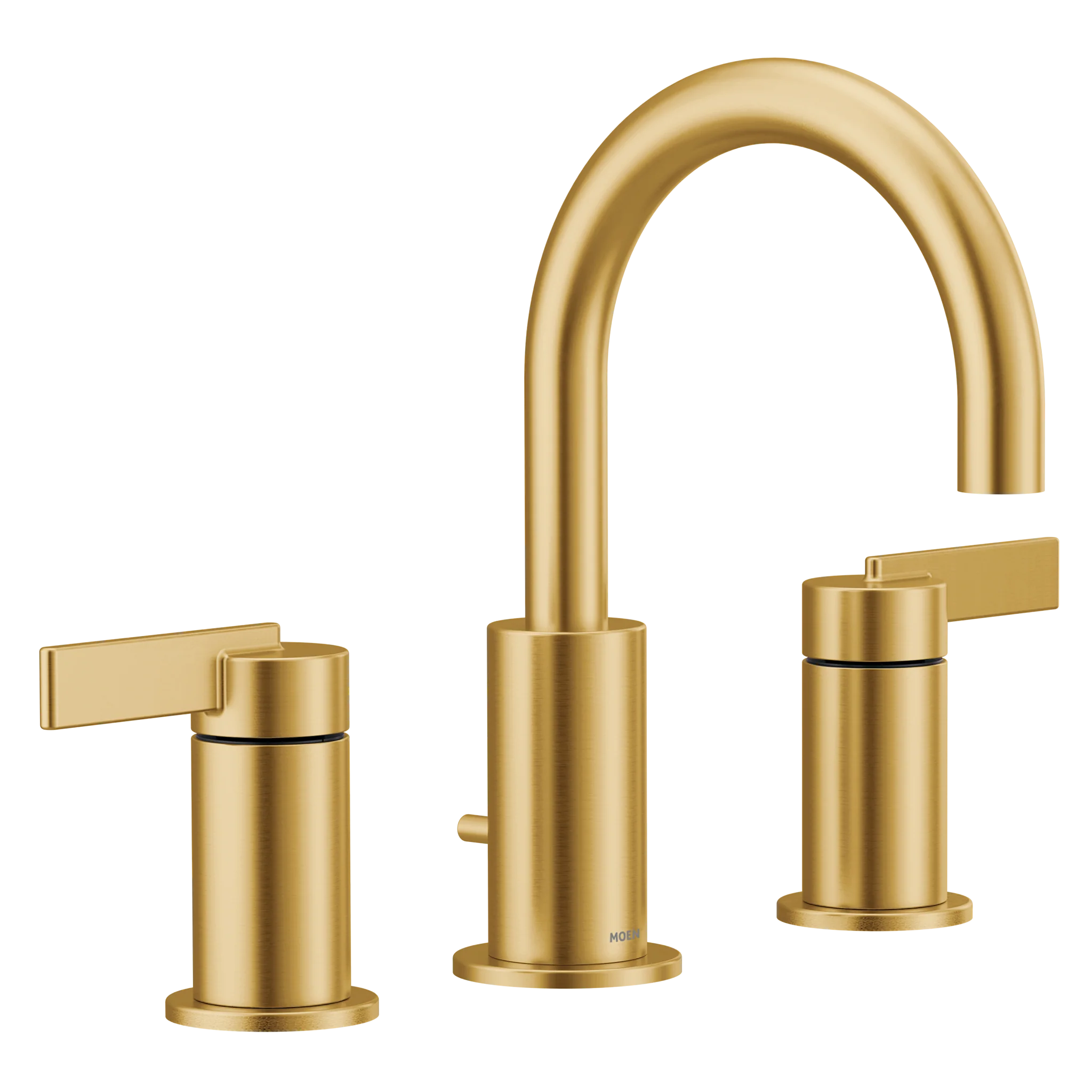 Cia Chrome two-handle high arc bathroom faucet