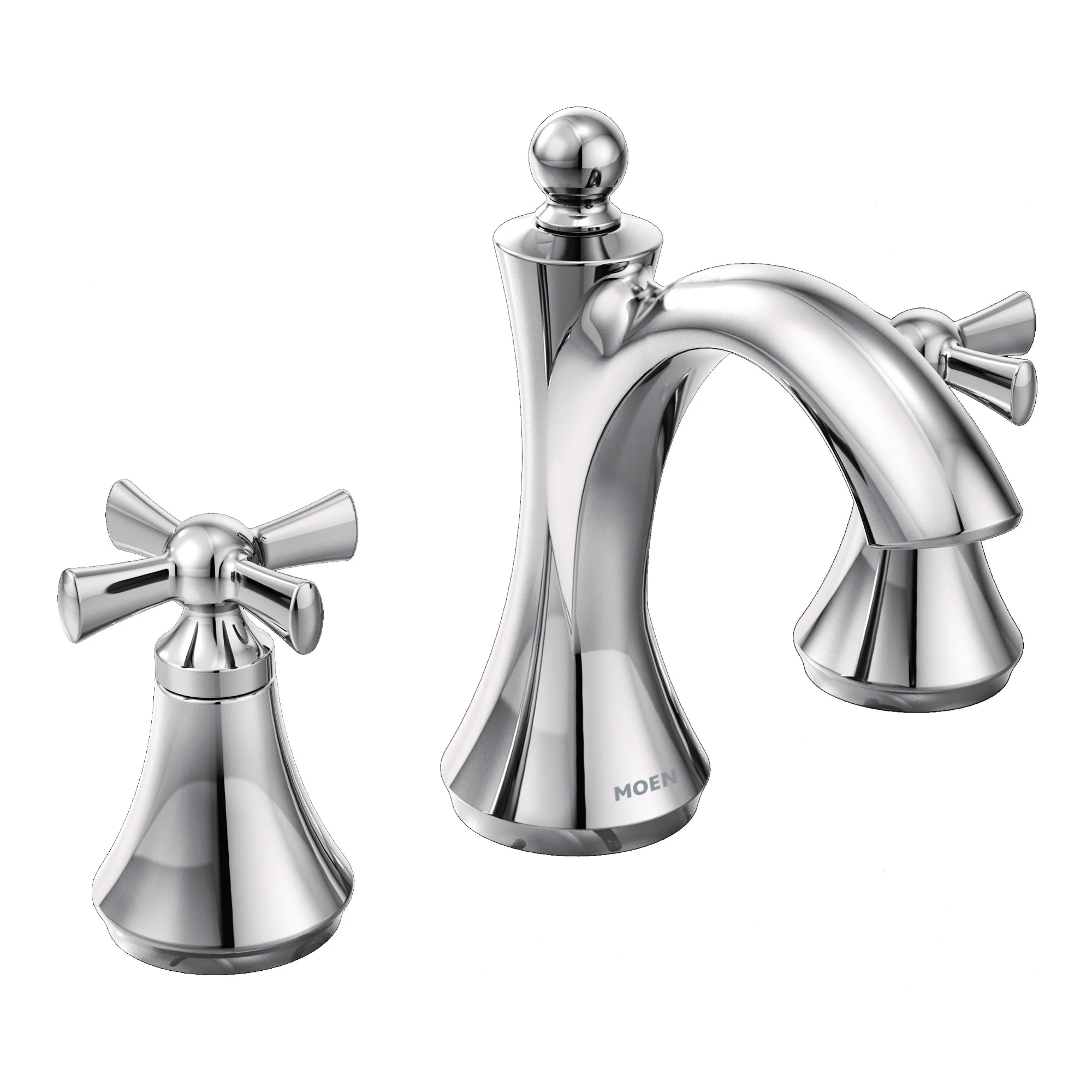 8678-Wynford-Chrome-two-handle-high-arc-bathroom-faucet-10.webp Wynford Chrome two-handle high arc bathroom faucet