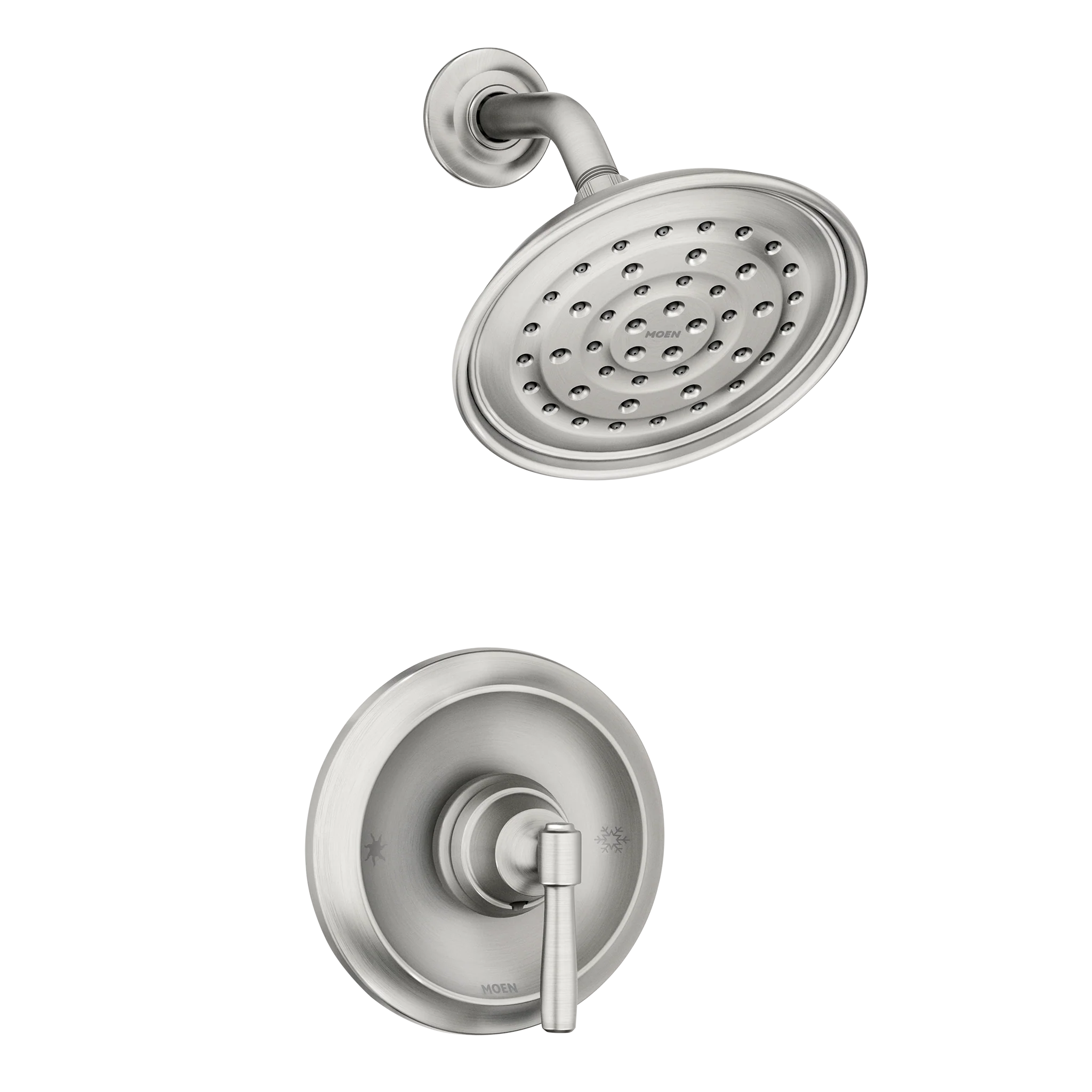 Halle Spot Resist Brushed Nickel Posi-Temp(R) Shower Only