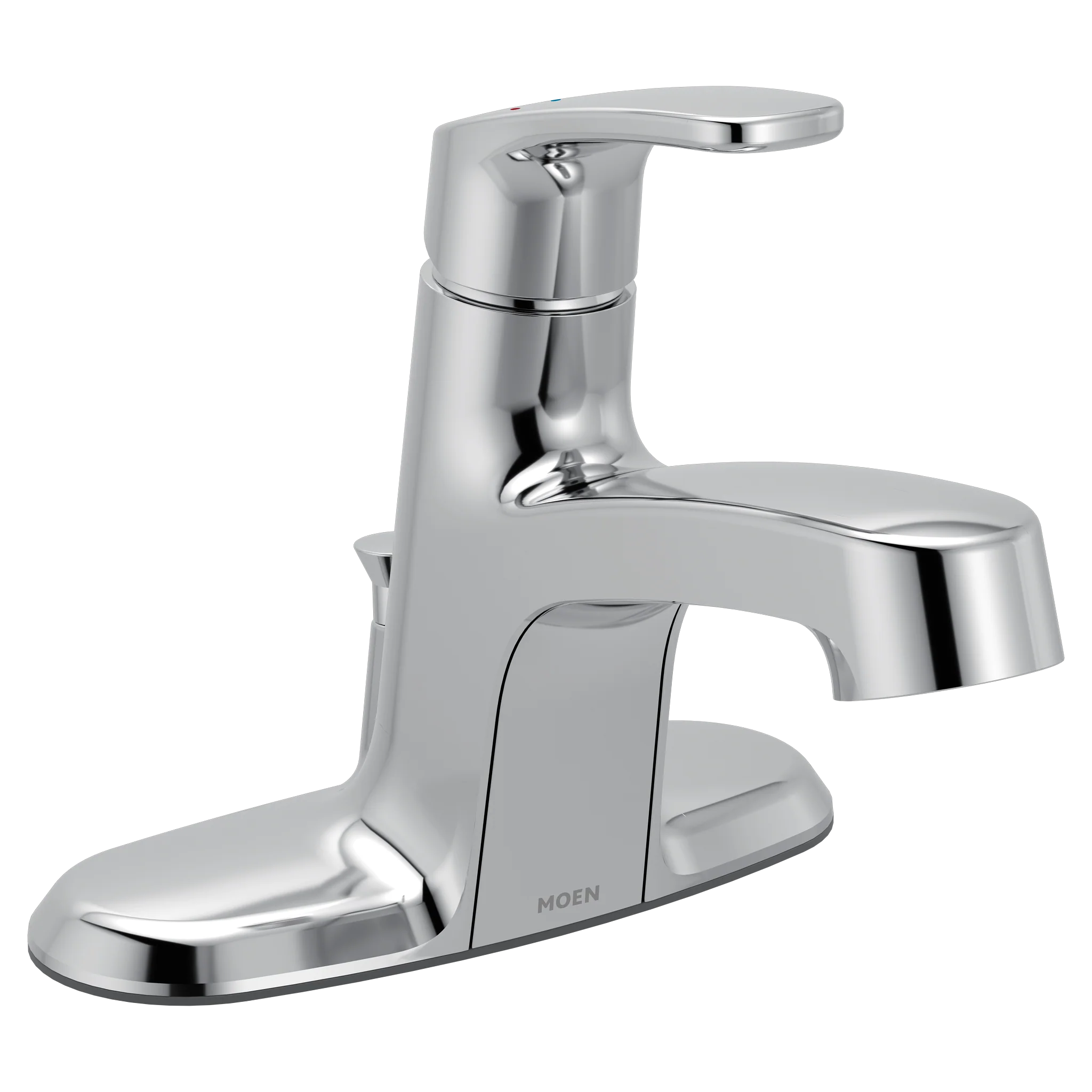 Chateau Chrome one-handle low arc bathroom faucet