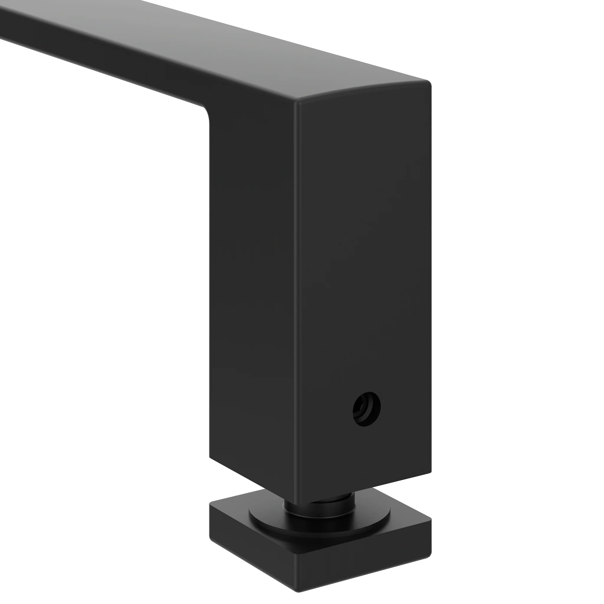 8728-Contemporary-Chrome-18-shower-door-towel-bar-5.webp Contemporary Chrome 18" shower door towel bar