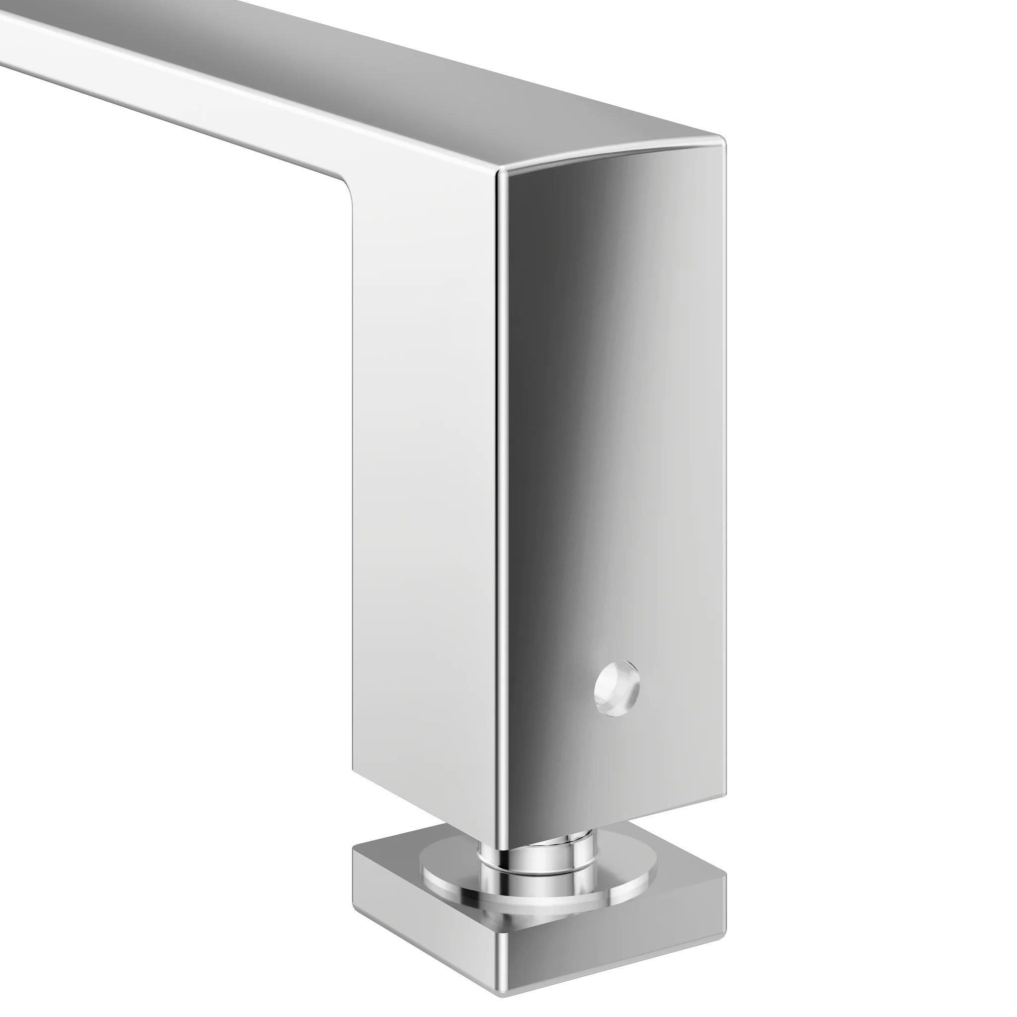 8728-Contemporary-Chrome-18-shower-door-towel-bar-9.webp Contemporary Chrome 18" shower door towel bar