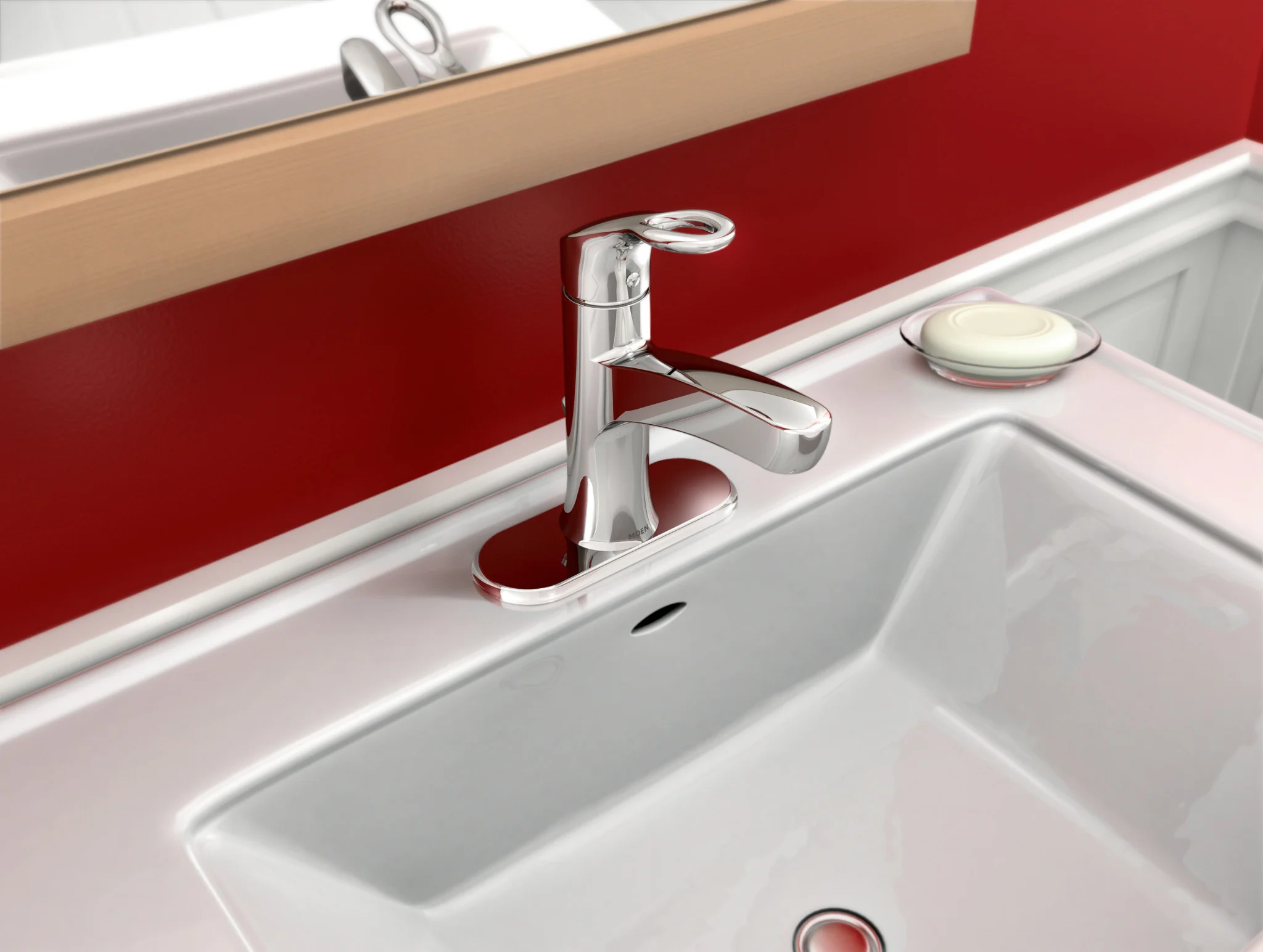 8810-Kleo-Chrome-one-handle-low-arc-bathroom-faucet-3.webp Kleo Chrome one-handle low arc bathroom faucet