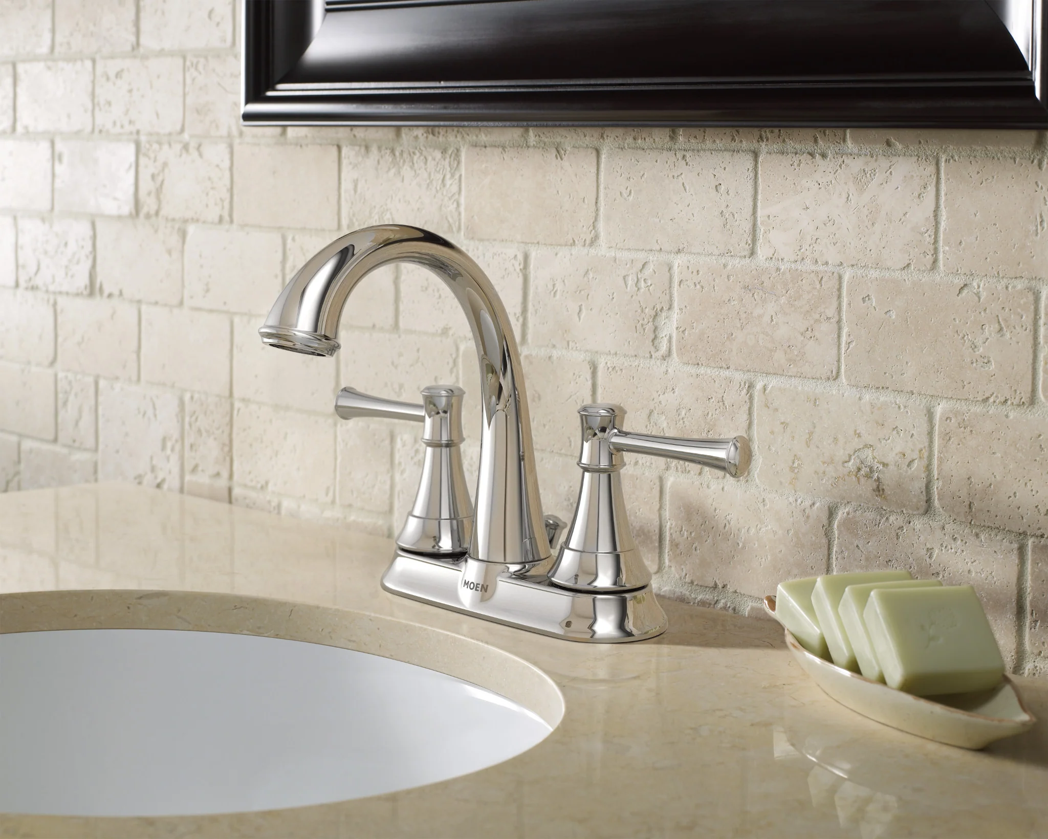 Ashville Two-handle Centerset Bathroom Sink Faucet