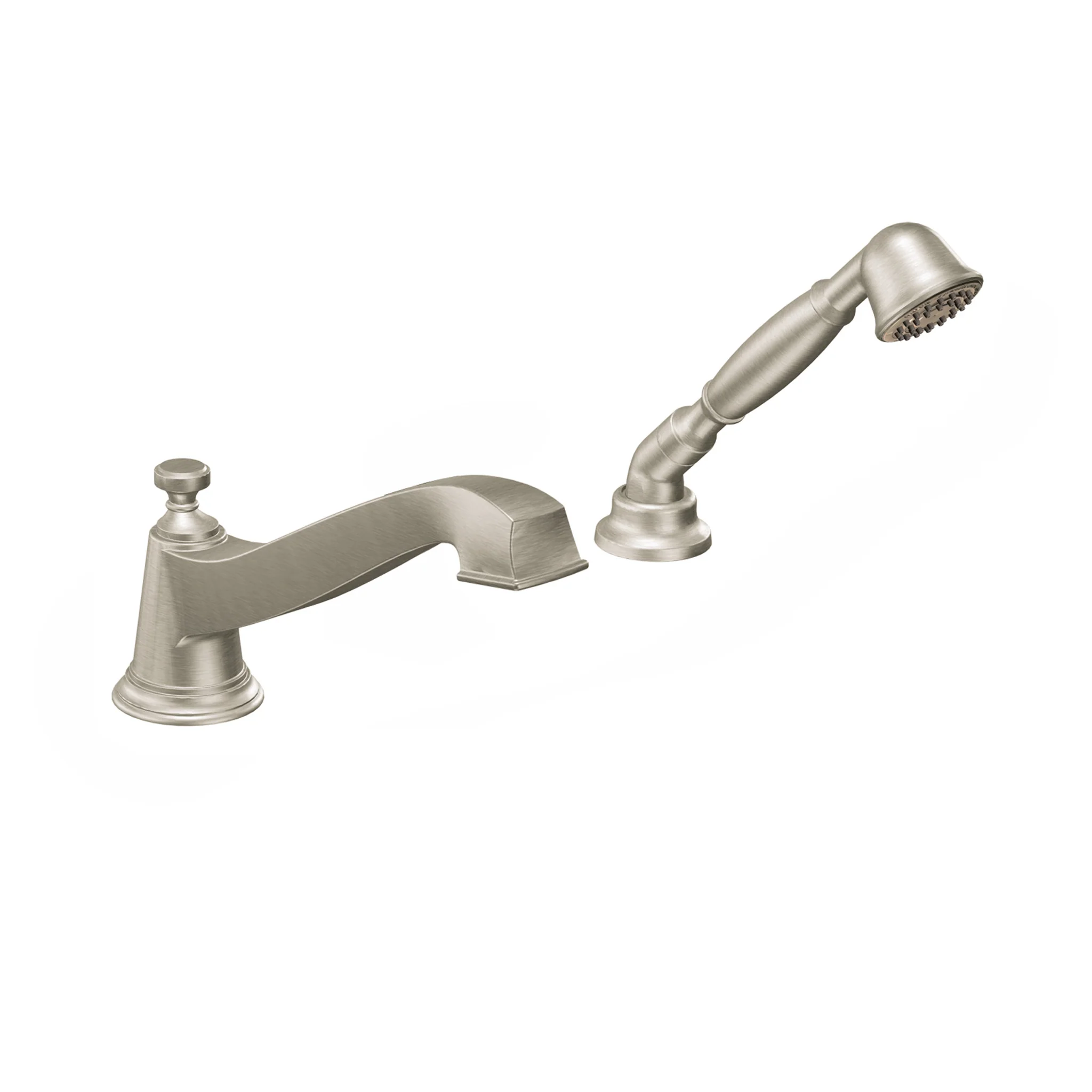 8841-Rothbury-Chrome-low-arc-roman-tub-faucet-includes-hand-shower-2.webp Rothbury Chrome low arc roman tub faucet includes hand shower