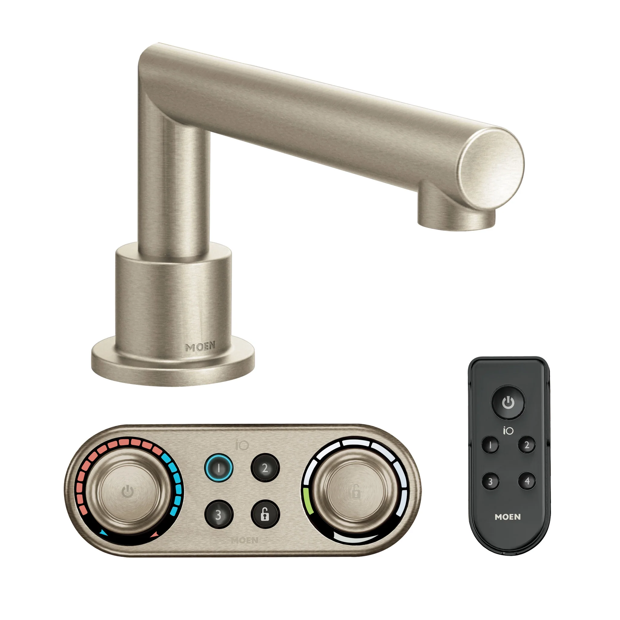 8911-Arris-Chrome-roman-tub-faucet-includes-IoDIGITAL-R-technology-2.webp Arris Chrome roman tub faucet includes IoDIGITAL(R) technology