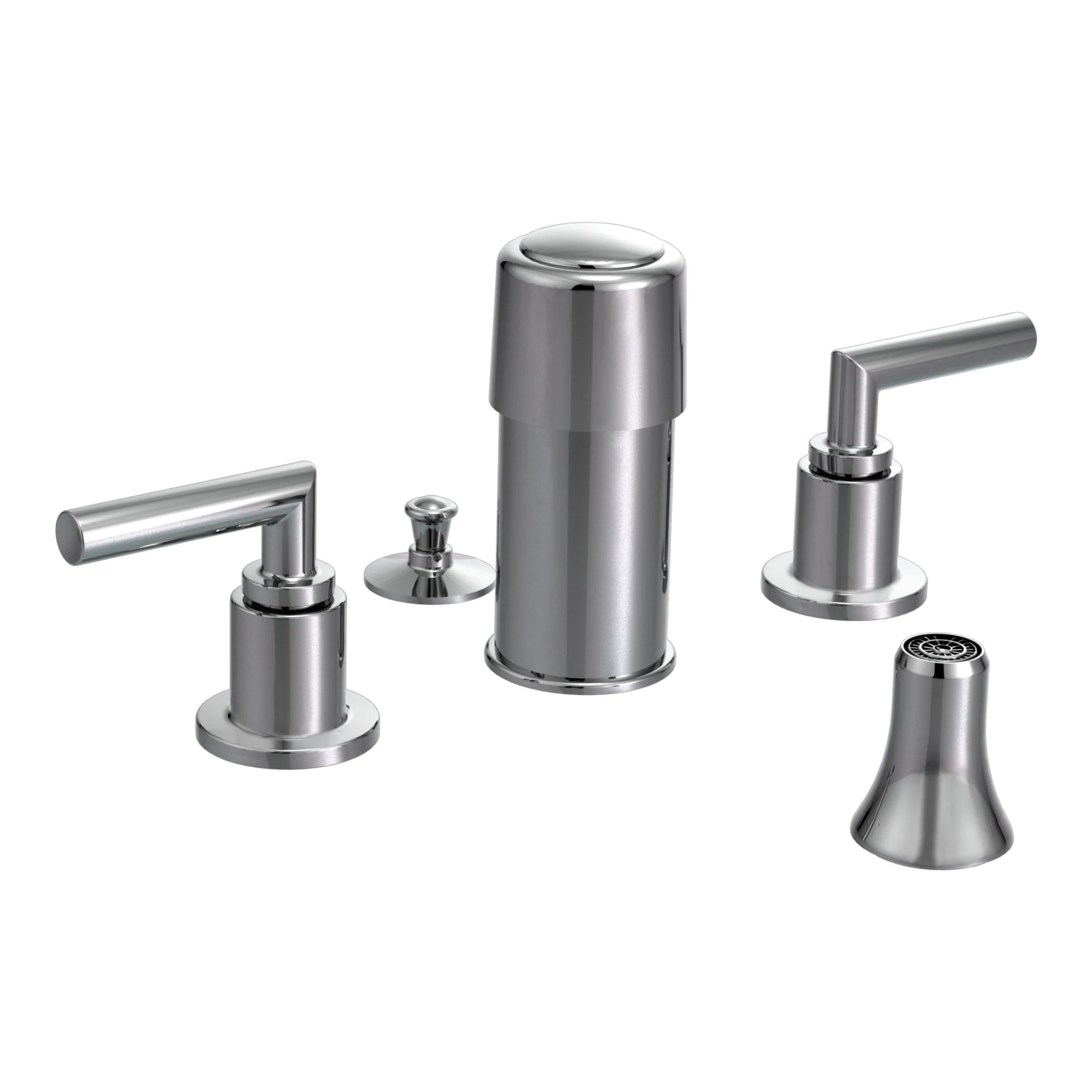 8942-Arris-Chrome-two-handle-bidet-faucet-4.webp Arris Chrome two-handle bidet faucet