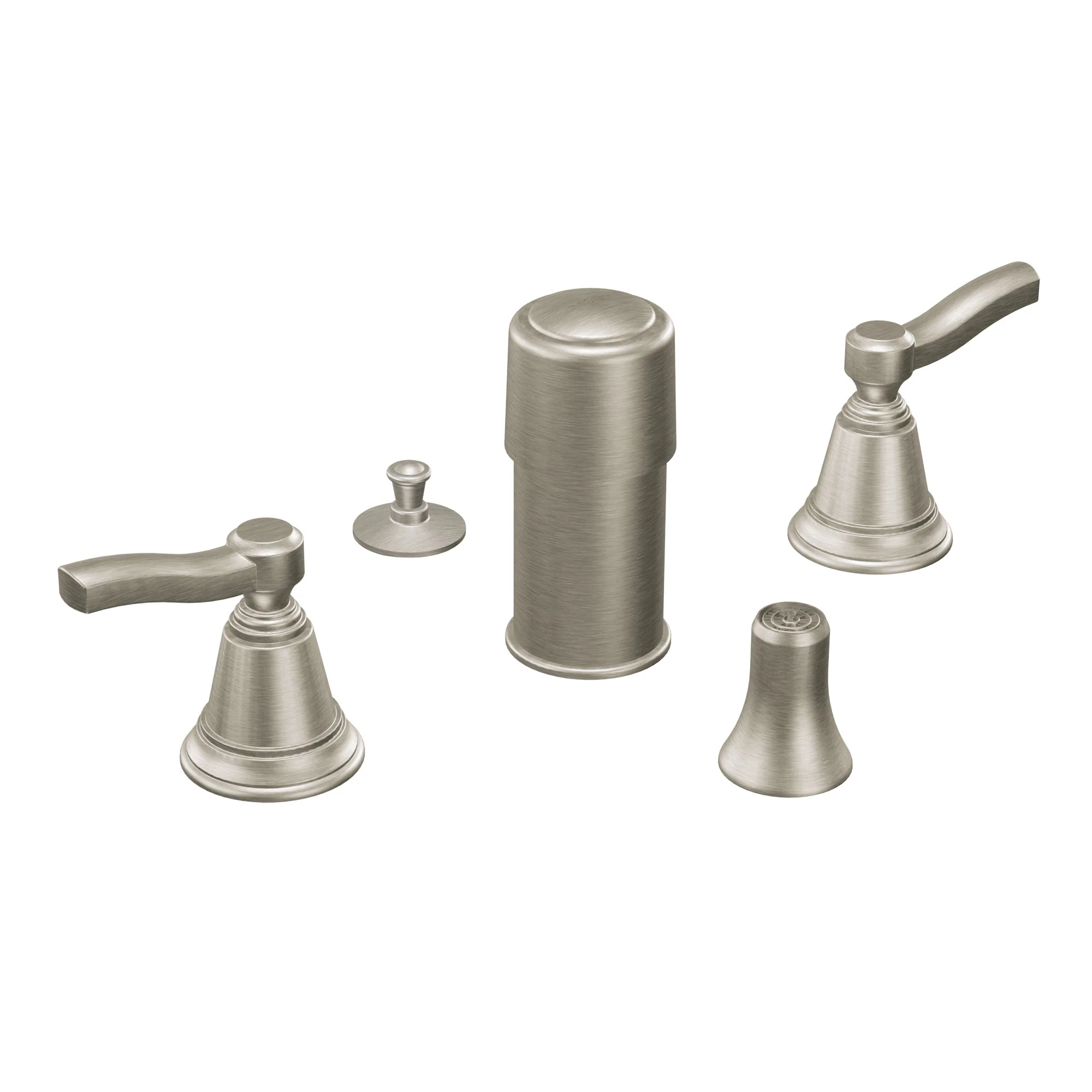 8961-Rothbury-Chrome-two-handle-bidet-faucet-3.webp Rothbury Chrome two-handle bidet faucet