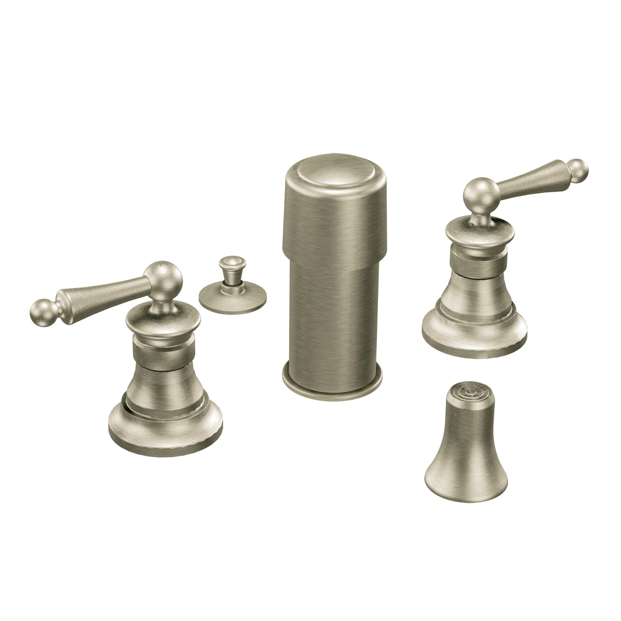 8980-Waterhill-Chrome-two-handle-bidet-faucet-2.webp Waterhill Chrome two-handle bidet faucet