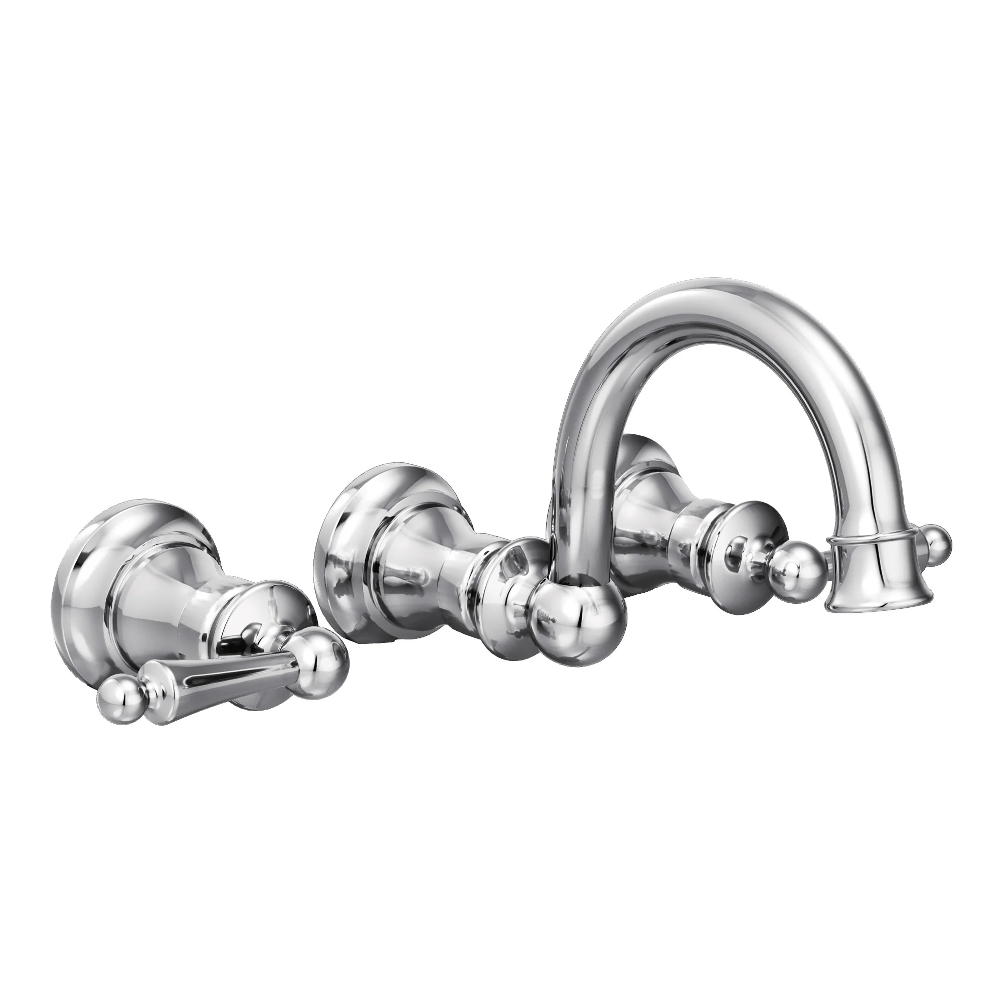 9039-Waterhill-Chrome-two-handle-wall-mount-bathroom-faucet-3.webp Waterhill Chrome two-handle wall mount bathroom faucet