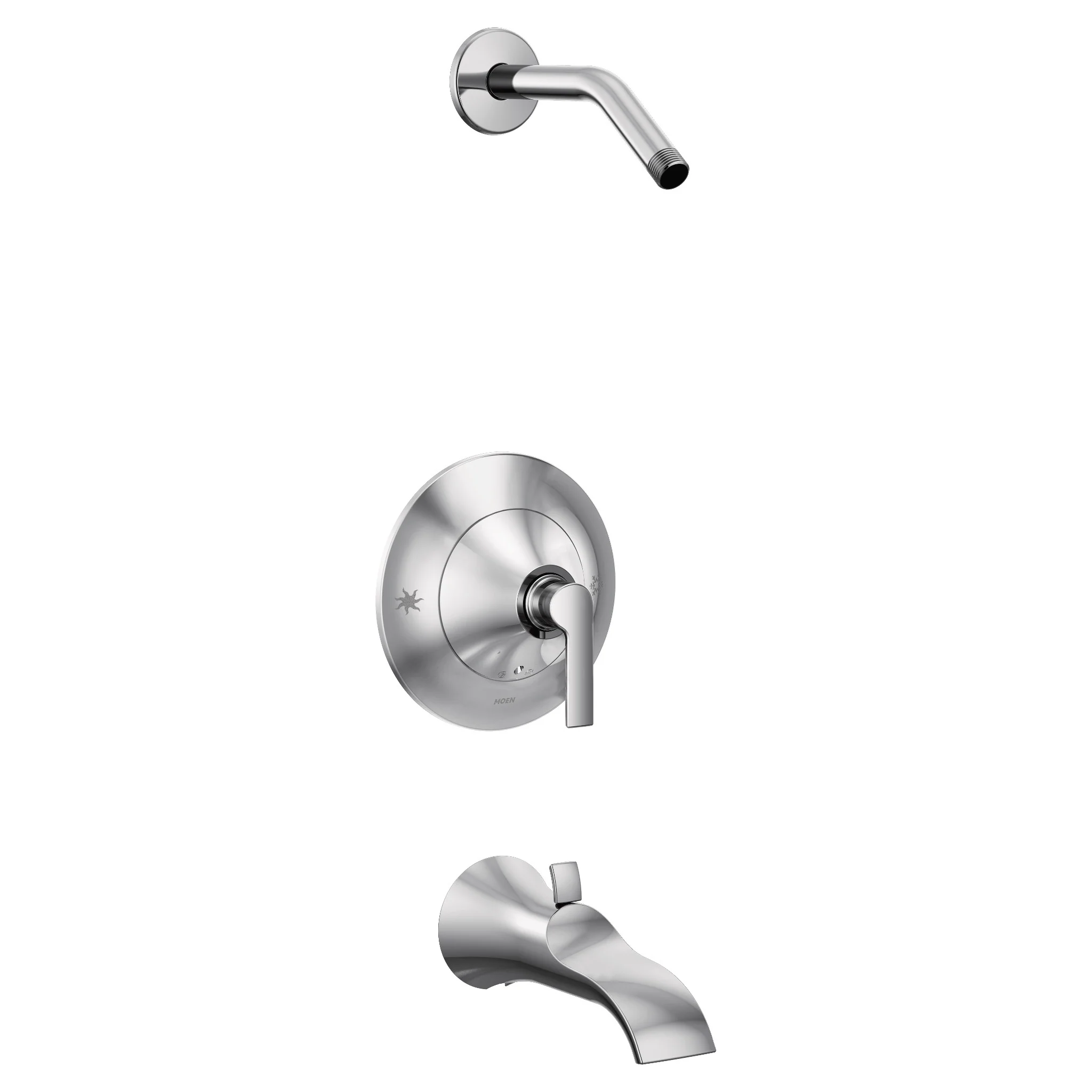 9238-Doux-Chrome-Posi-Temp-R-Tub-Shower-5.webp Doux Chrome Posi-Temp(R) Tub/Shower