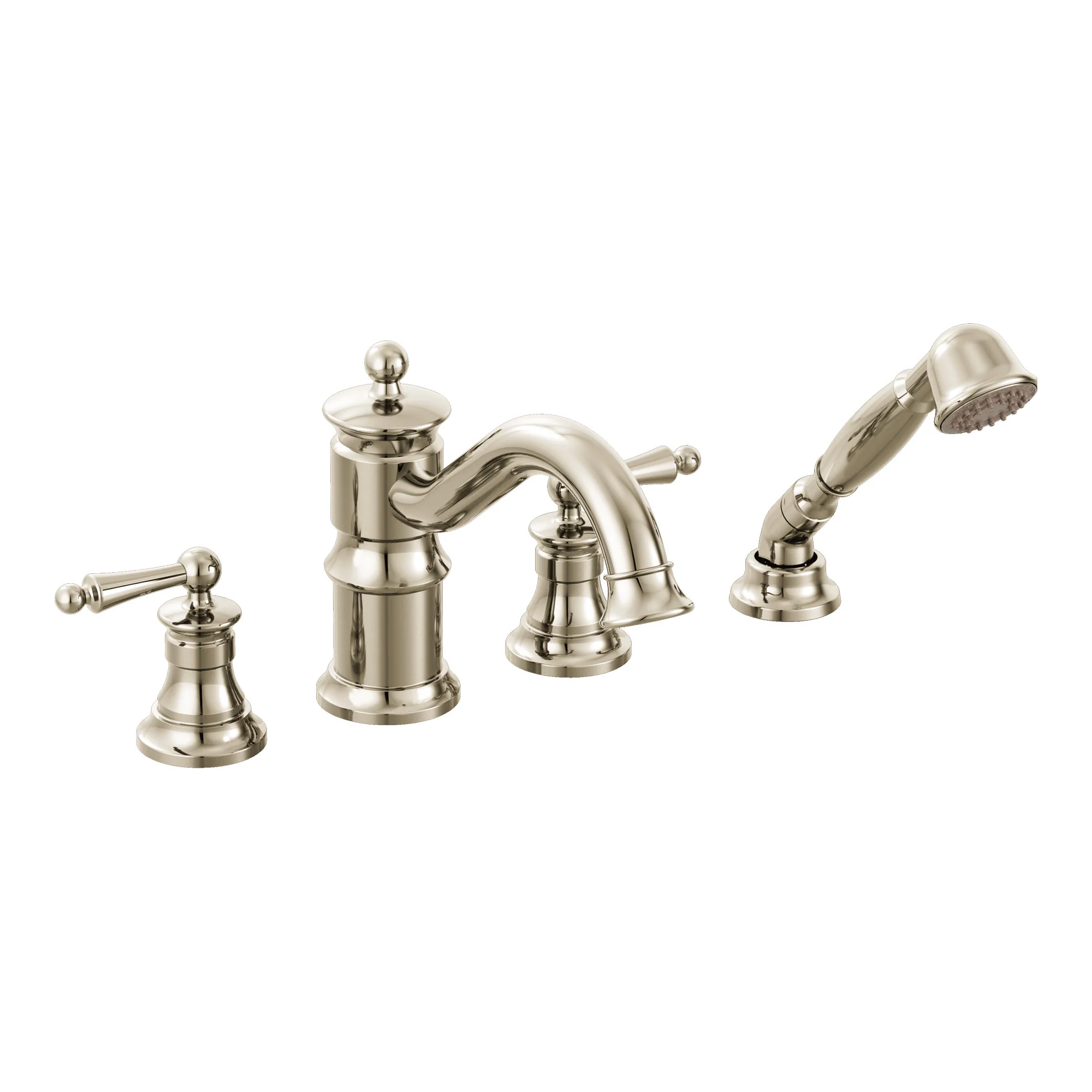 9284-Waterhill-Chrome-two-handle-high-arc-roman-tub-faucet-includes-hand-shower-7.webp Waterhill Chrome two-handle high arc roman tub faucet includes hand shower