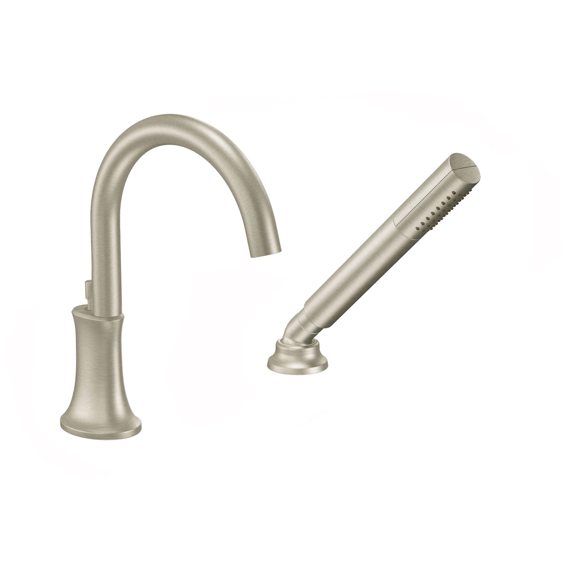 Icon Chrome high arc roman tub faucet includes hand shower IoDIGITAL(R) technology
