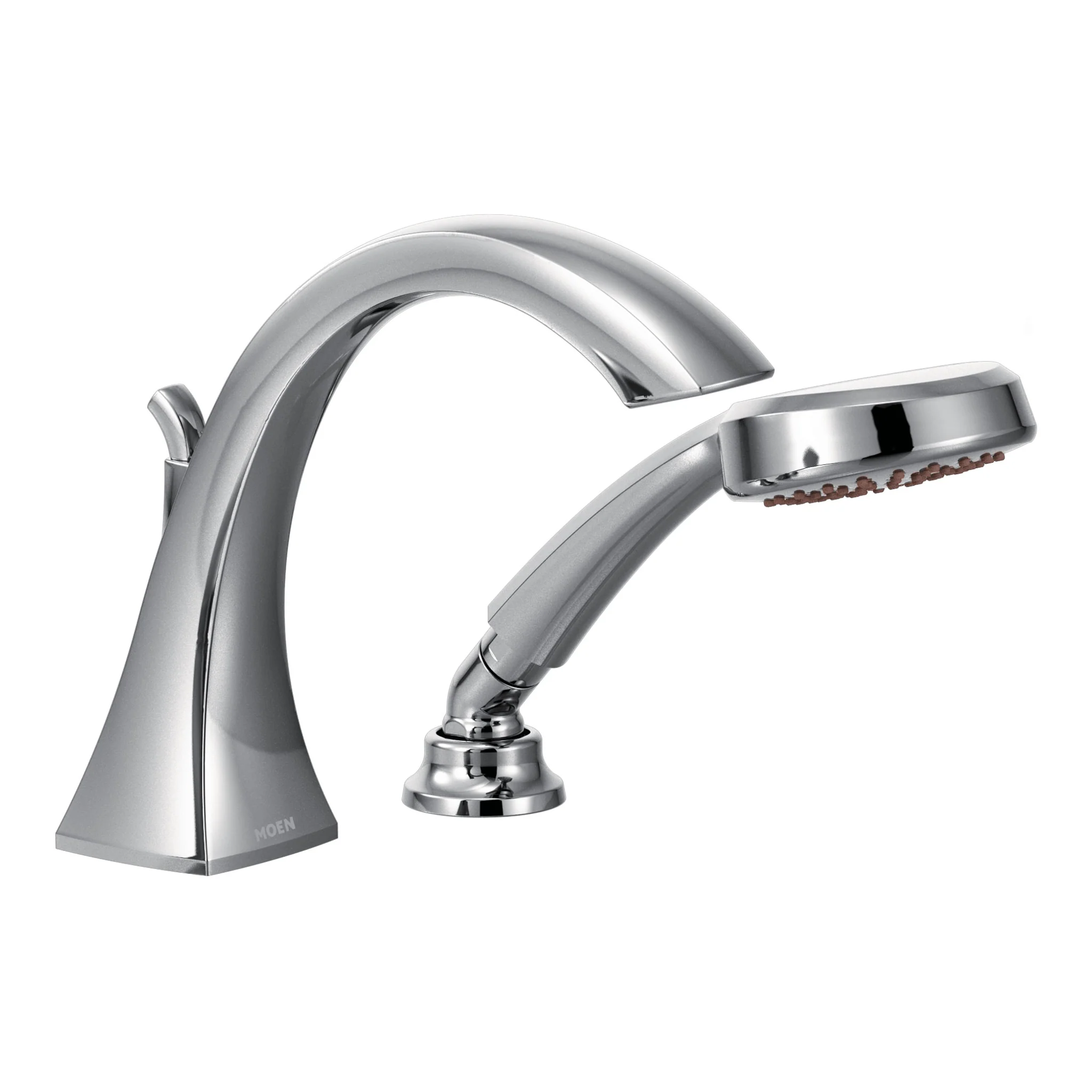 9420-Voss-Chrome-high-arc-roman-tub-faucet-includes-hand-shower-6.webp Voss Chrome high arc roman tub faucet includes hand shower