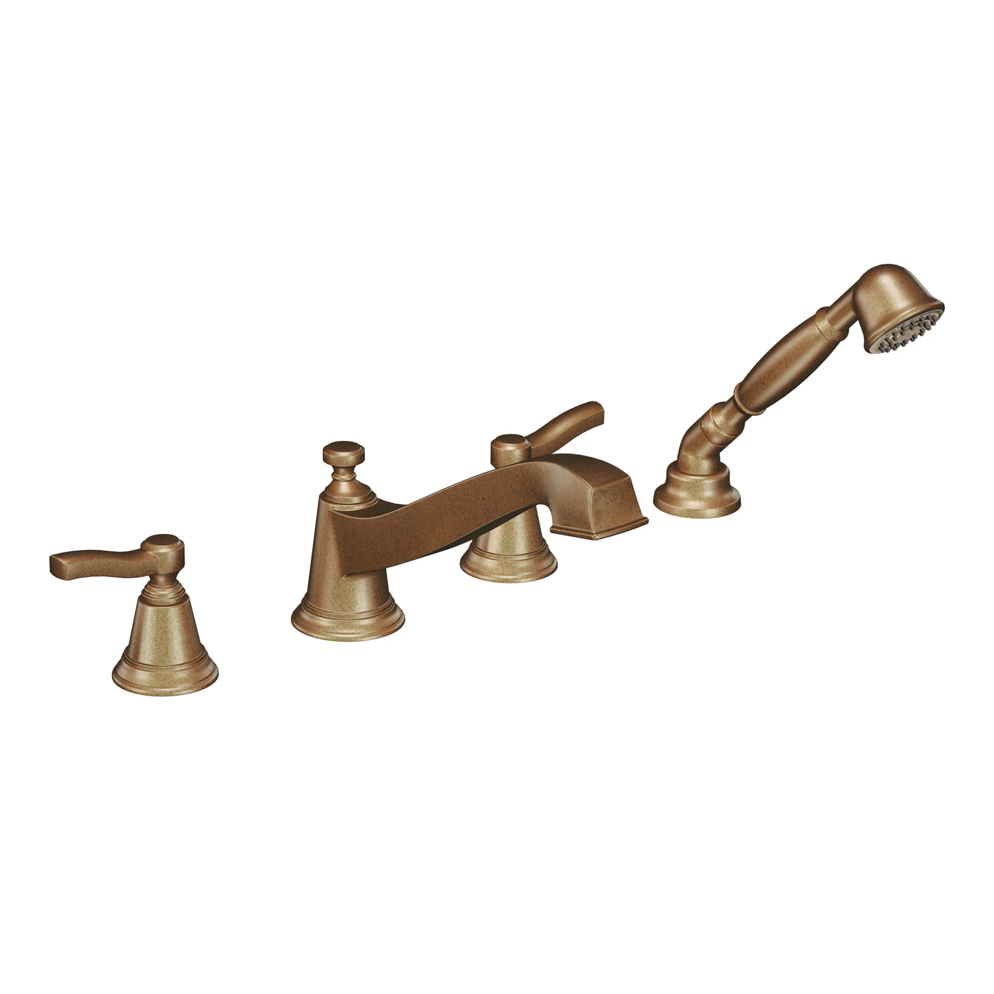 9475-Rothbury-Chrome-two-handle-low-arc-roman-tub-faucet-includes-hand-shower-2.webp Rothbury Chrome two-handle low arc roman tub faucet includes hand shower
